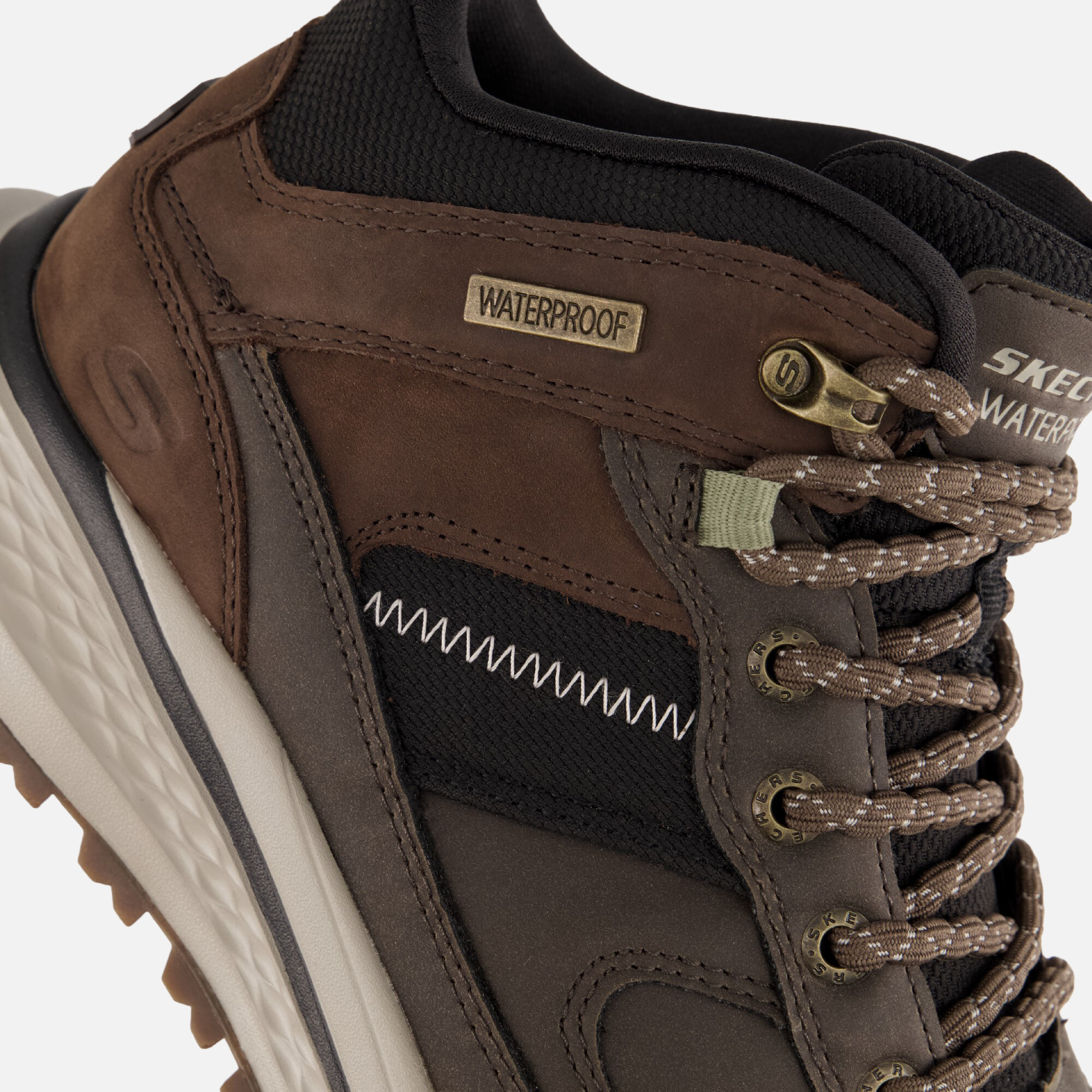 Skechers Slade Ultra Turner Veterboots bruin Leer afbeelding 4