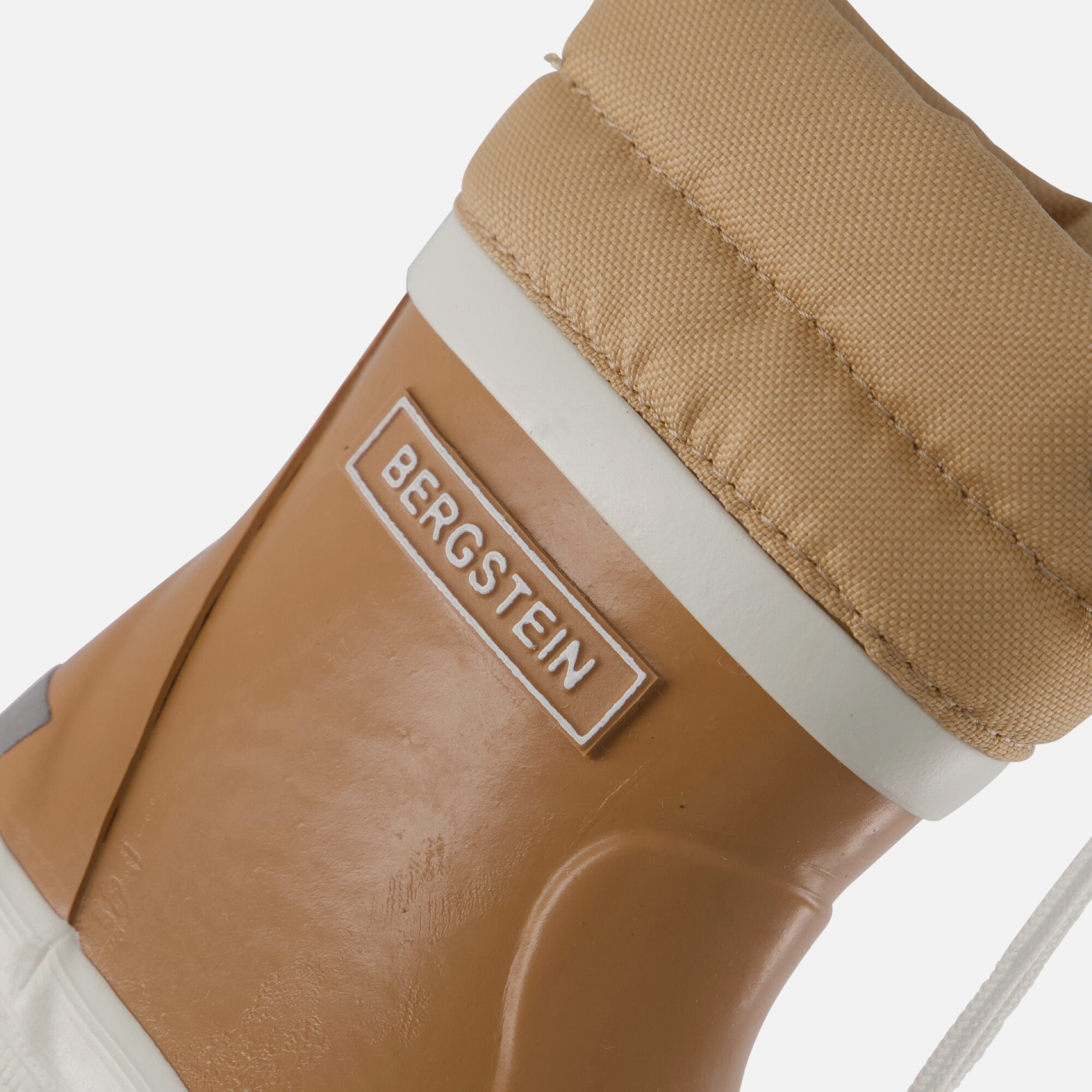 Bergstein Regenlaarzen cognac Rubber afbeelding 4