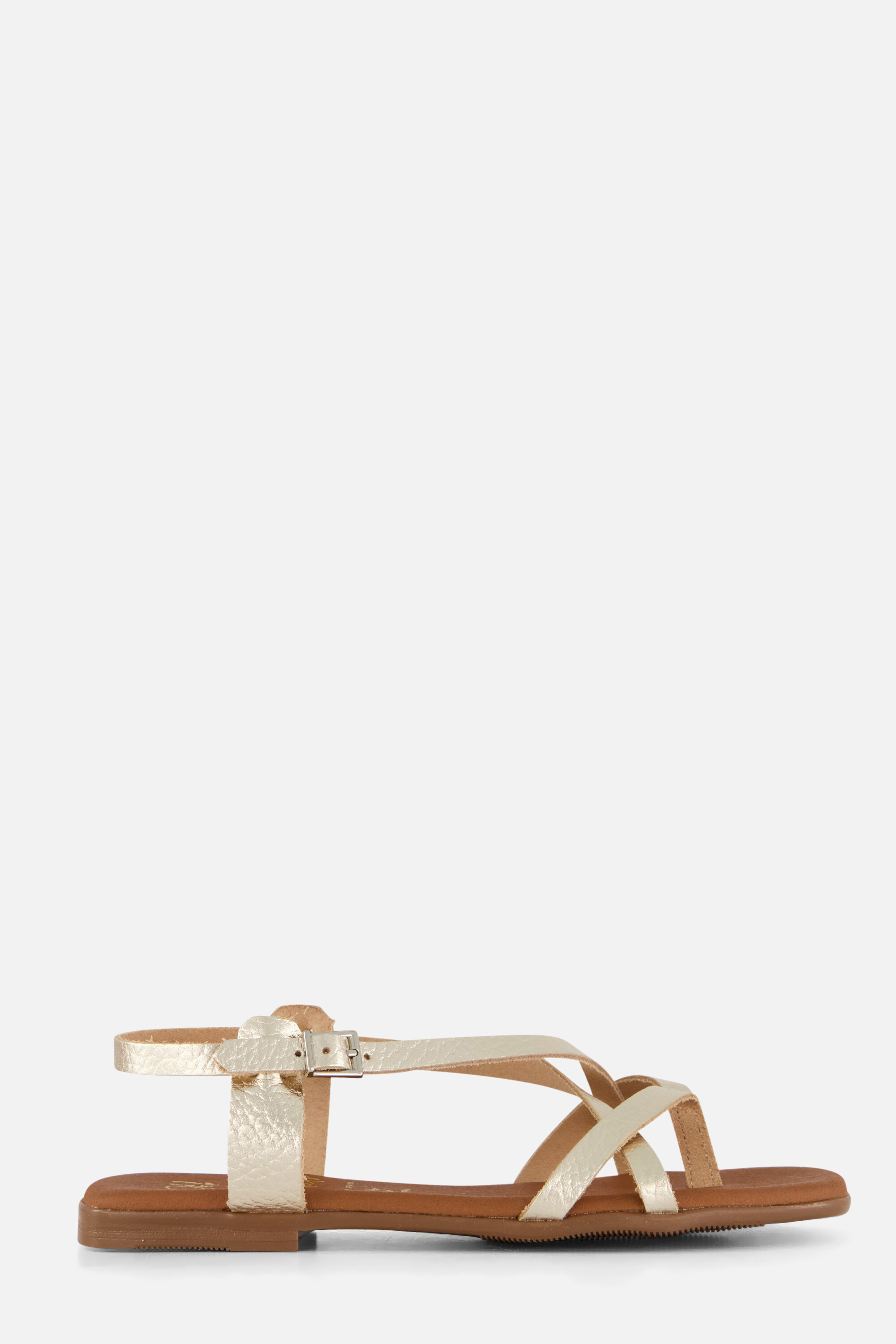 Oh My Sandals Sandalen goud Leer afbeelding 4