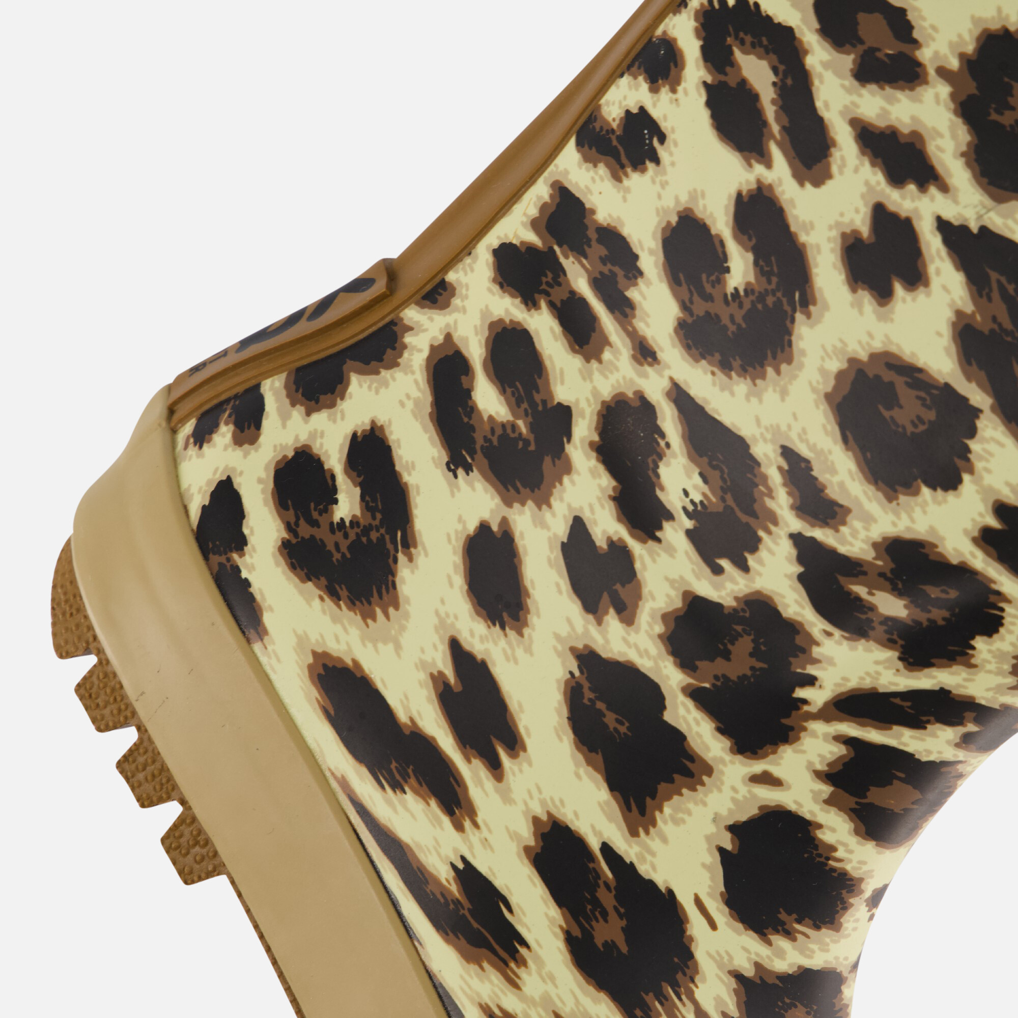 XQ Footwear Leopard Regenlaarzen beige afbeelding 4