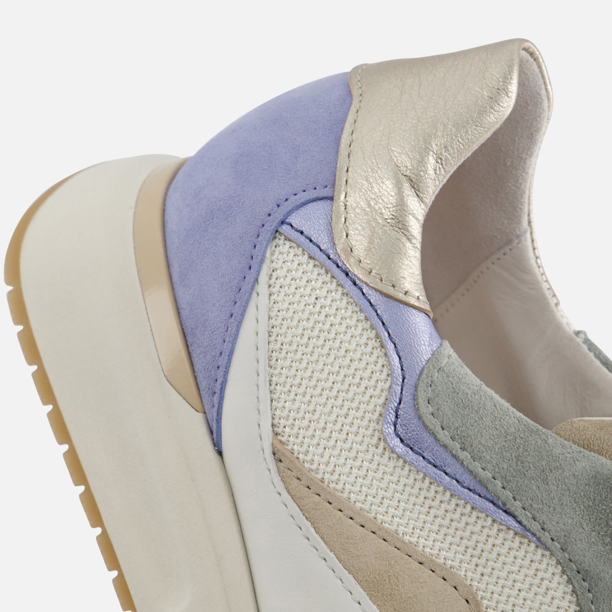 Gabor Sneakers grijs Suede afbeelding 4