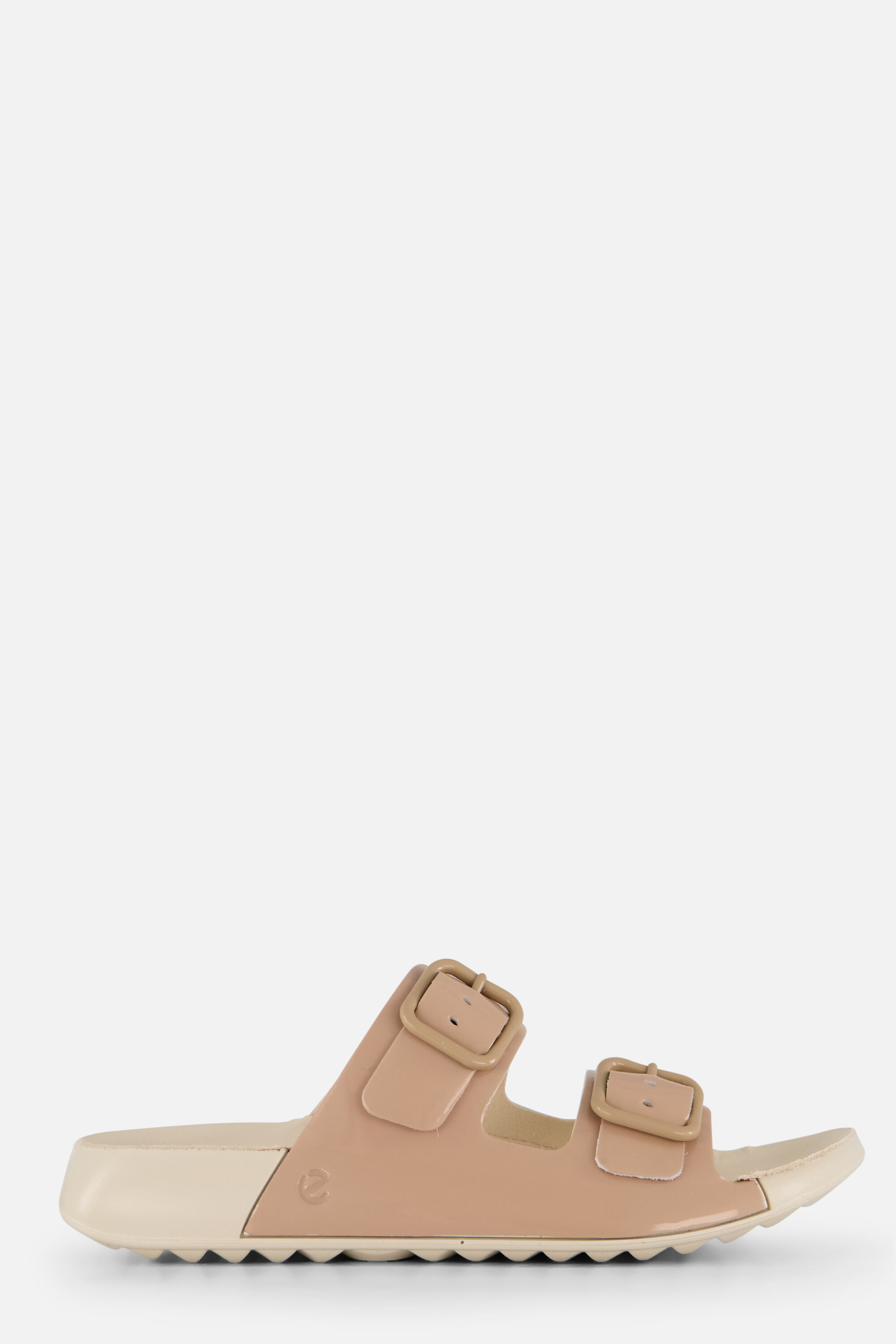 Ecco Cozmo Slippers beige Leer afbeelding 4