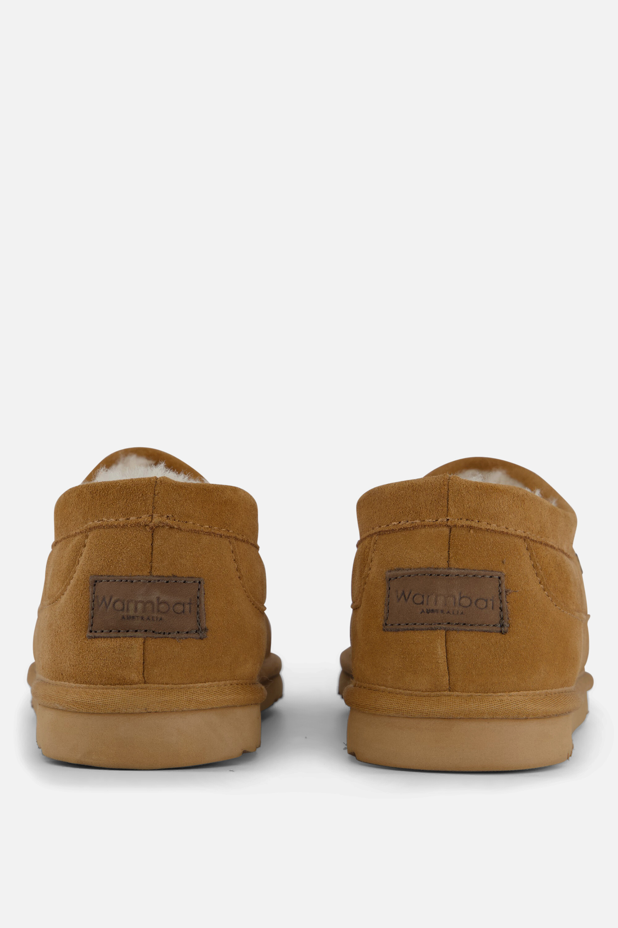 Warmbat Ebor Men Pantoffels cognac Suede afbeelding 2