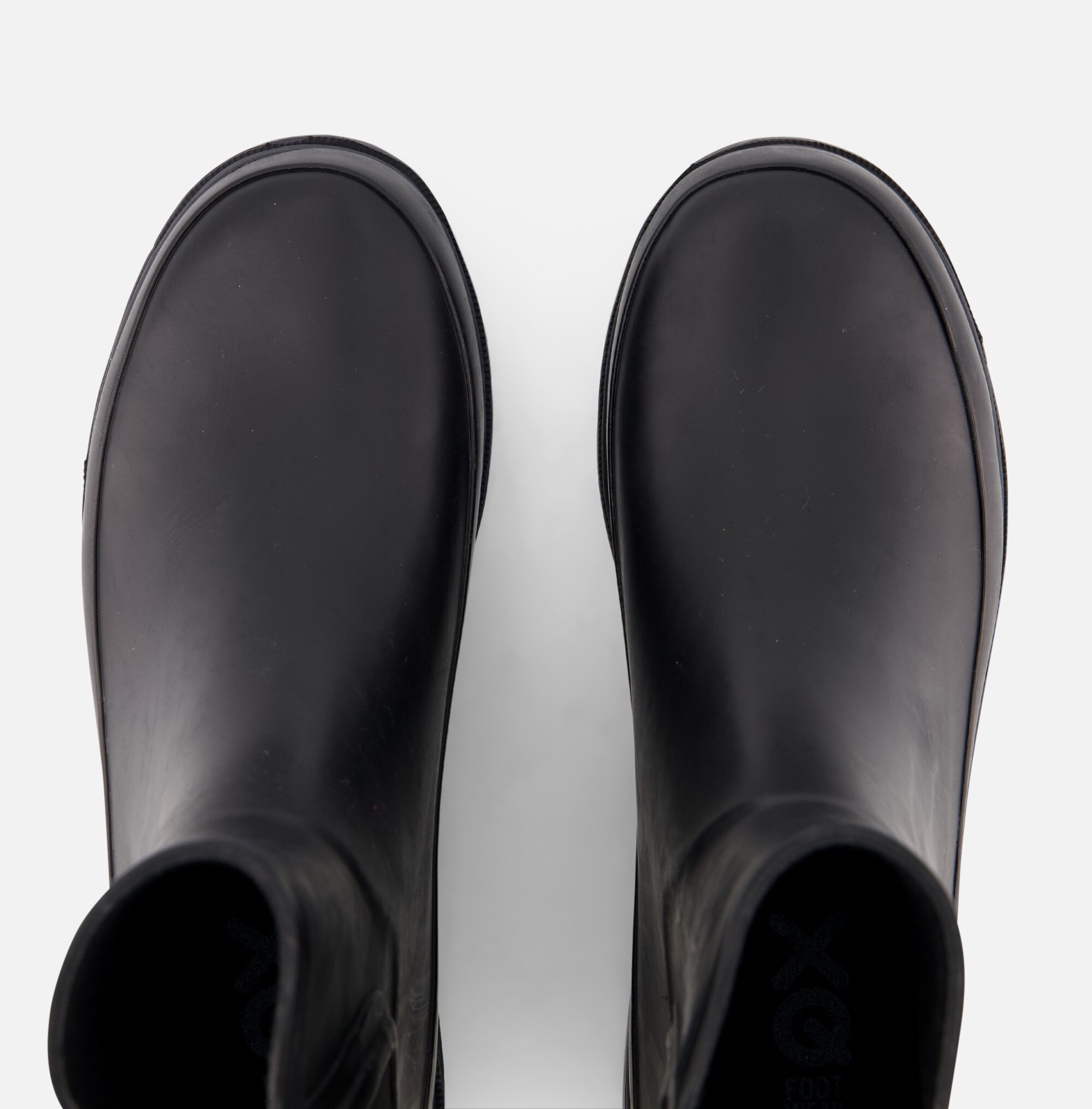 XQ Footwear Regenlaarzen zwart Rubber afbeelding 2