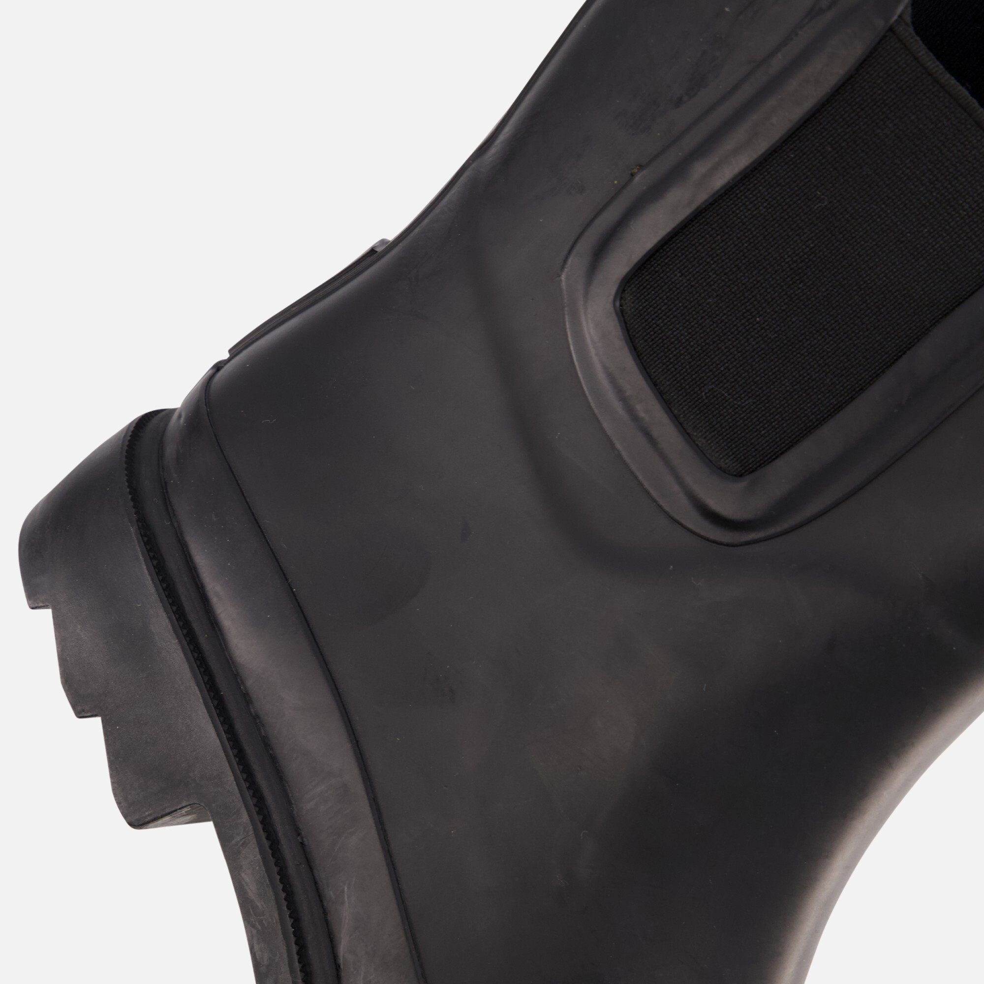 XQ Footwear Regenlaarzen zwart Rubber afbeelding 4