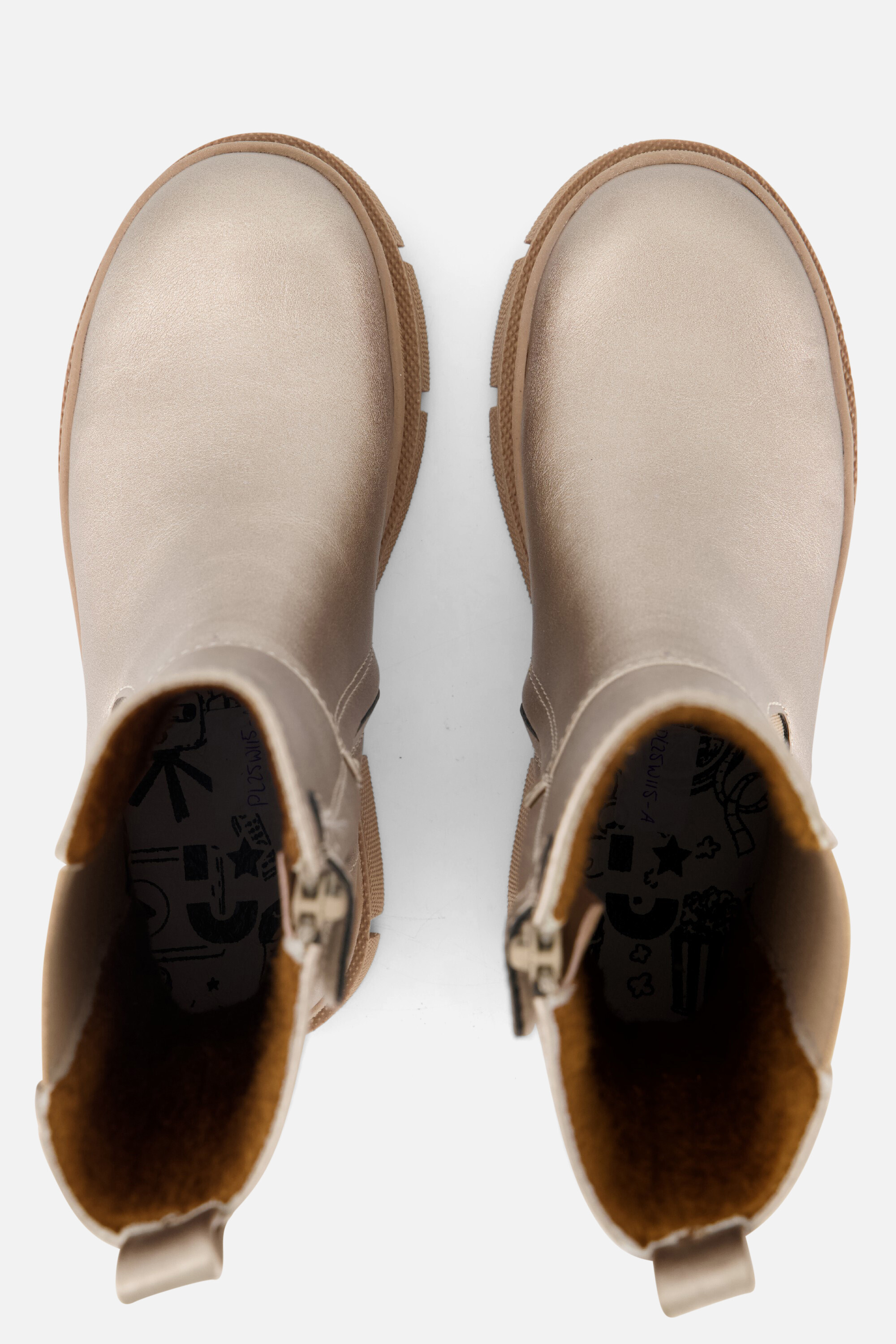 Muyters Chelsea boots goud Synthetisch afbeelding 2