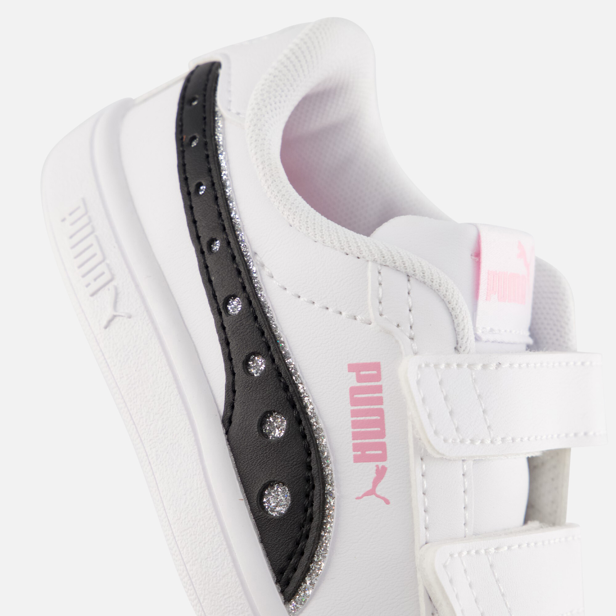 Puma Smash 3.0 Dance Party Sneakers wit afbeelding 4