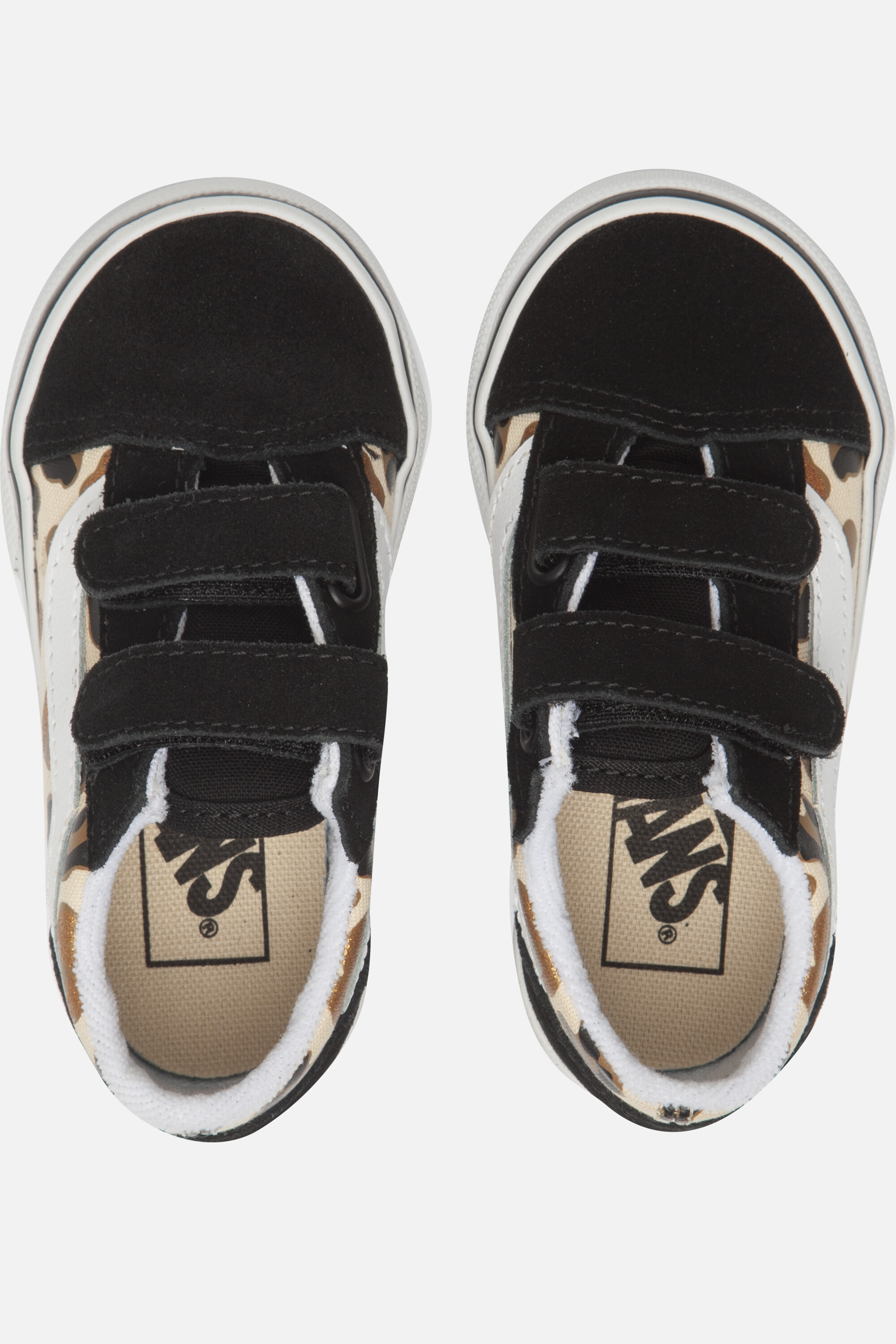 Vans Old Skool Leopard Glitter Sneakers zwart afbeelding 2