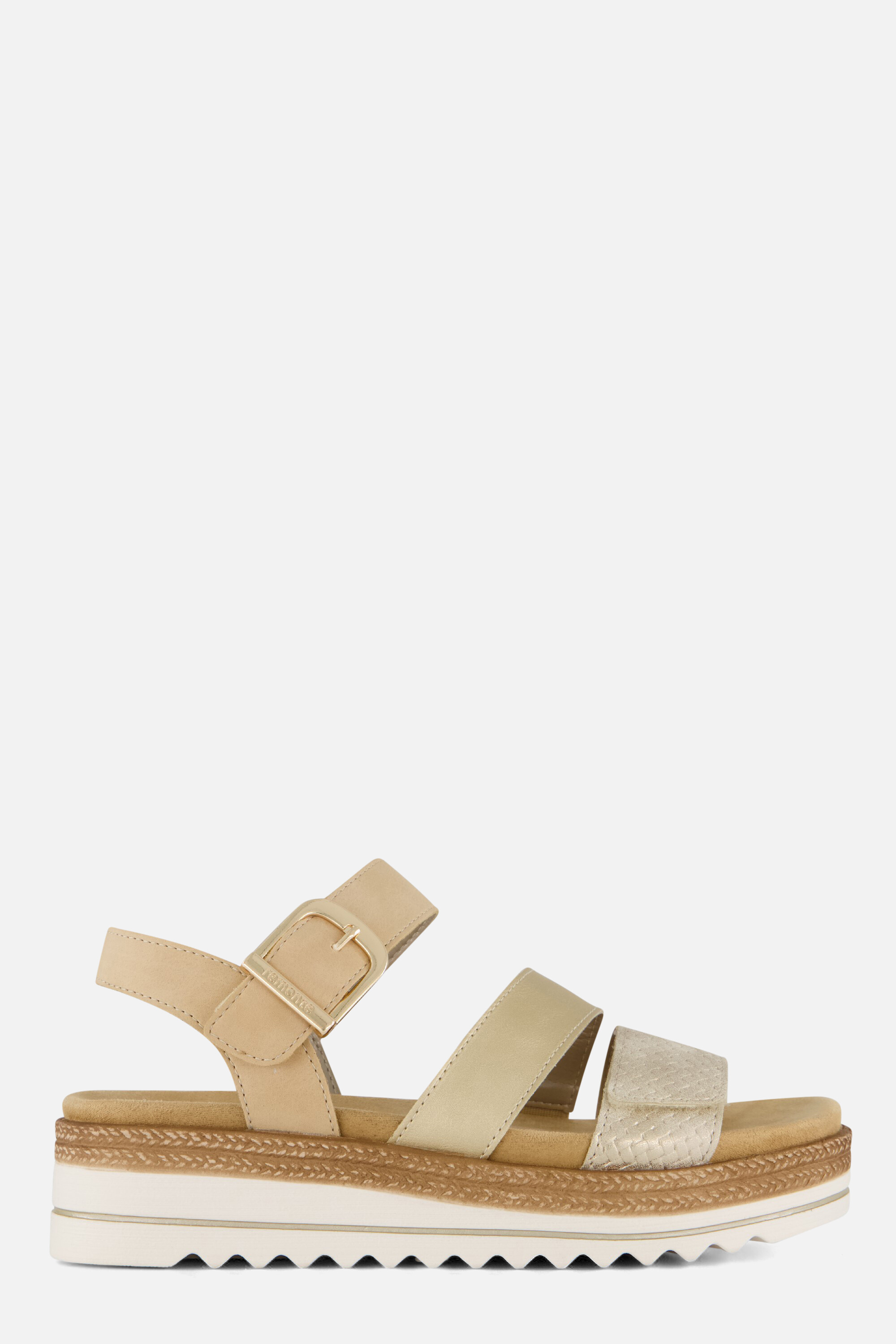Remonte Sandalen goud Synthetisch afbeelding 4