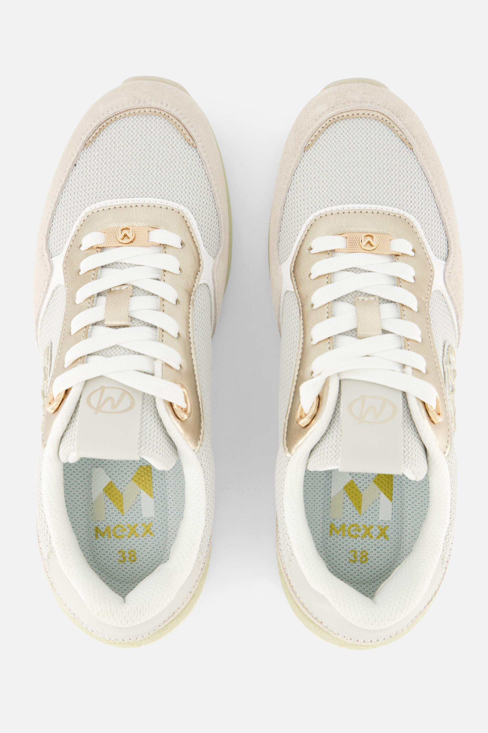 Mexx Romance Pipa Sneakers wit Synthetisch afbeelding 3