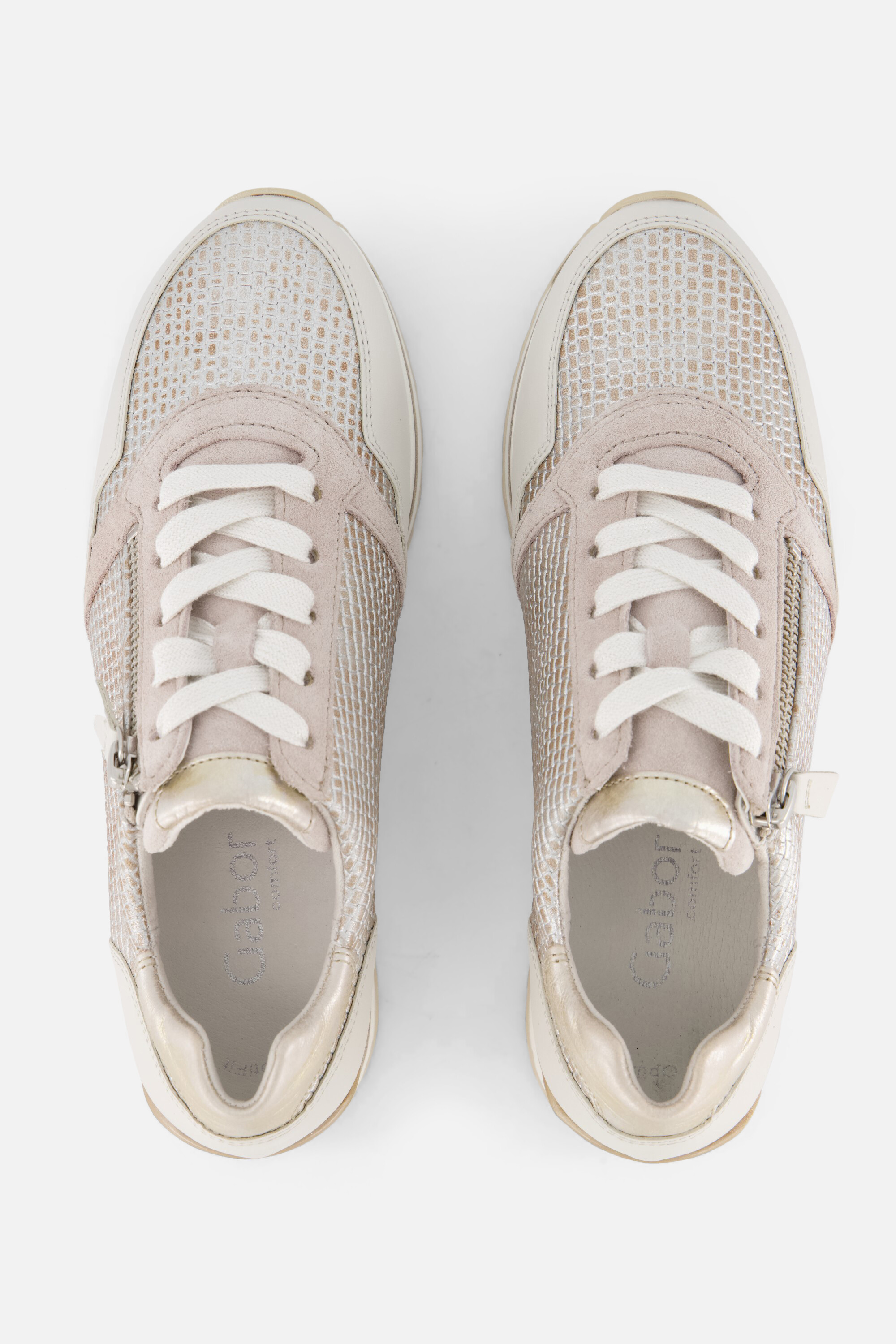 Gabor Sneakers beige Leer afbeelding 2