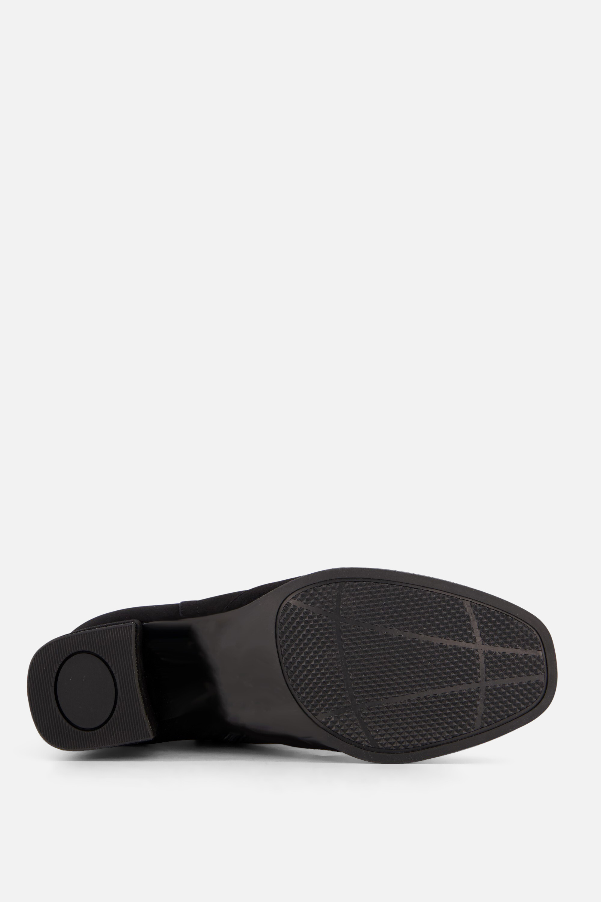 Feyn Enkellaarsjes zwart Suede afbeelding 3