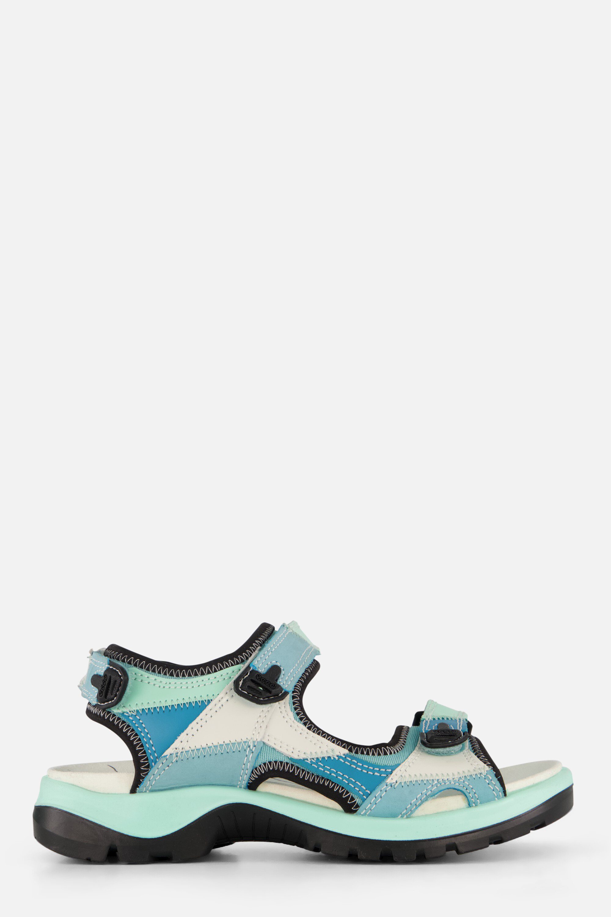 Ecco Offroad Sandalen blauw Nubuck afbeelding 4
