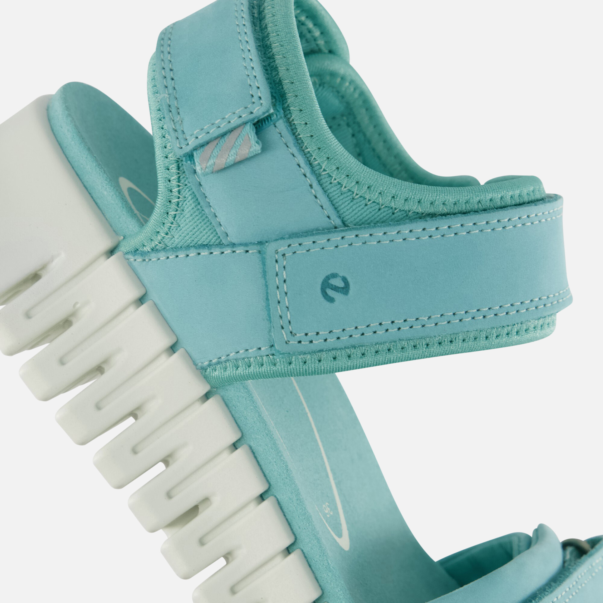 Ecco Gruuv Sandalen blauw Leer afbeelding 3
