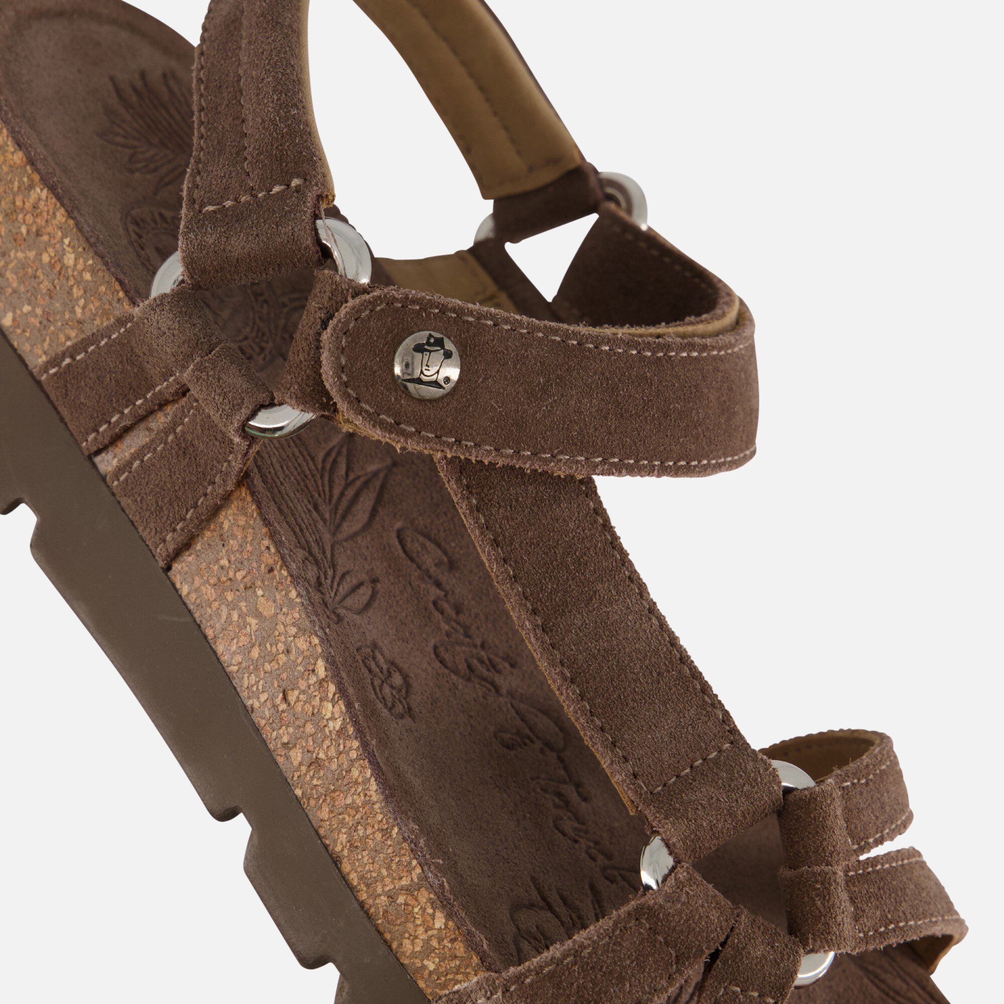 Panama Jack Sally B7 Sandalen bruin Nubuck afbeelding 3