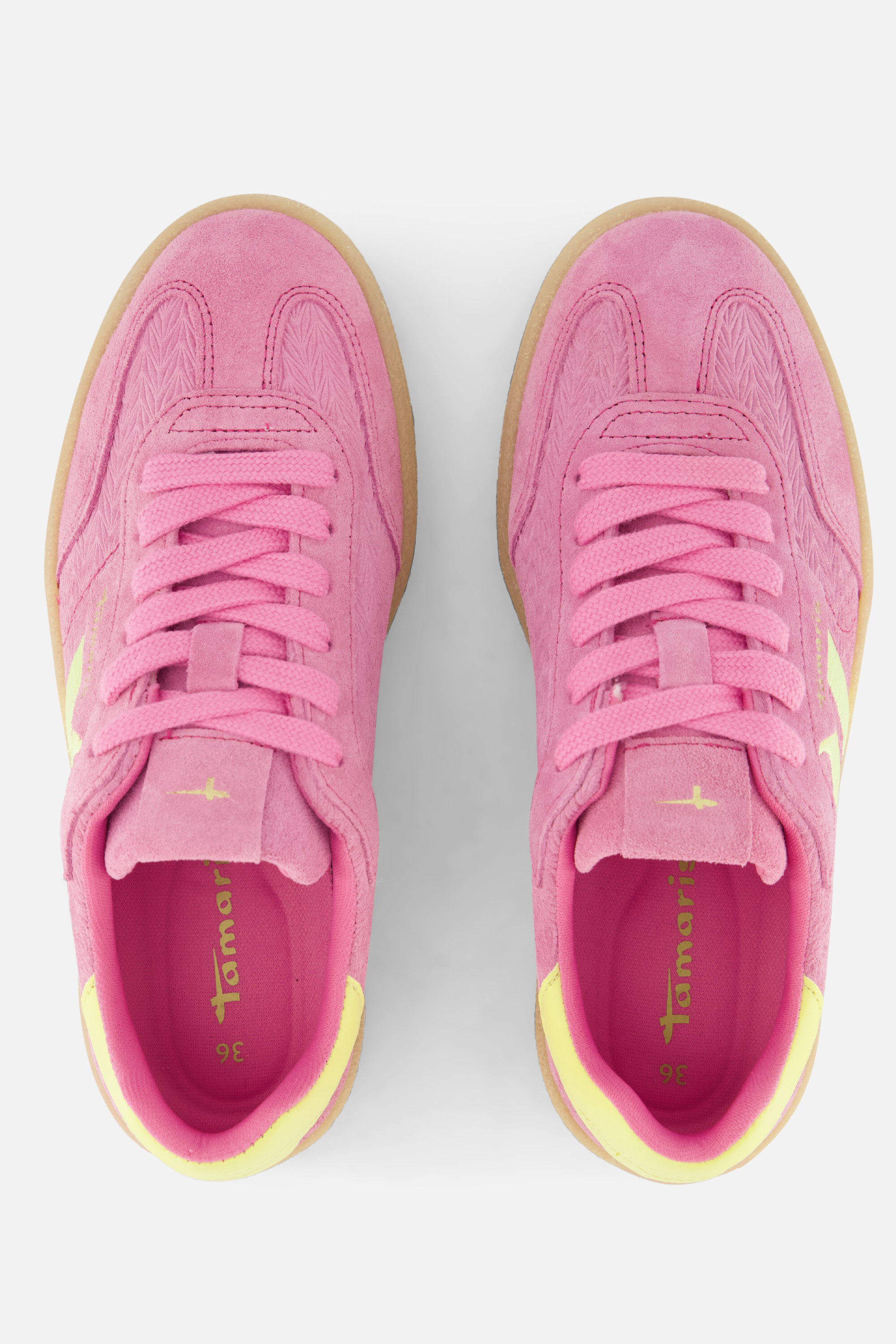 Tamaris Sneakers roze Leer afbeelding 3