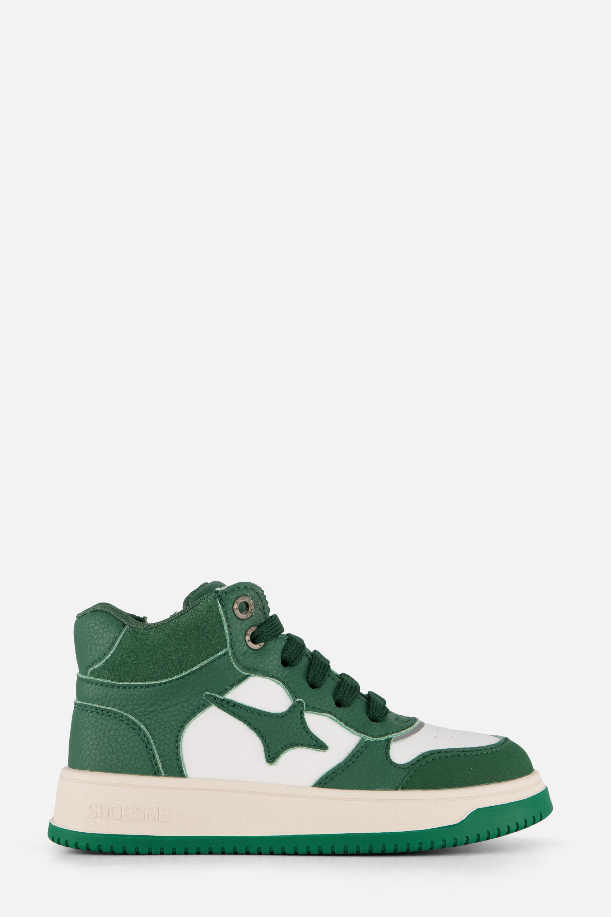 Shoesme New Outsole Sneakers groen Suede afbeelding 4