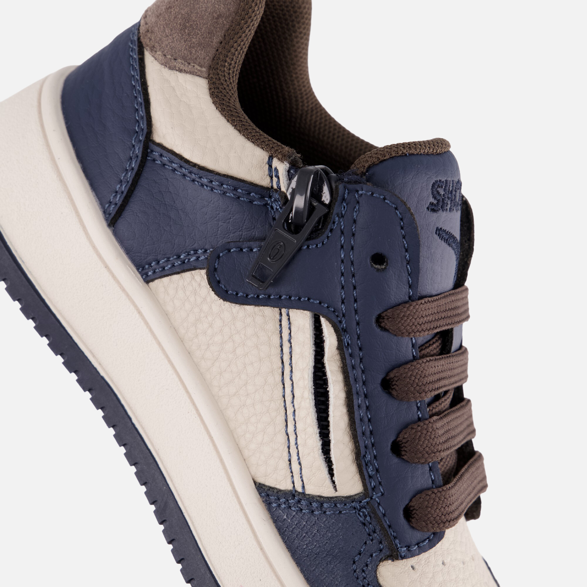 Shoesme New Outsole Sneakers blauw Suede afbeelding 4