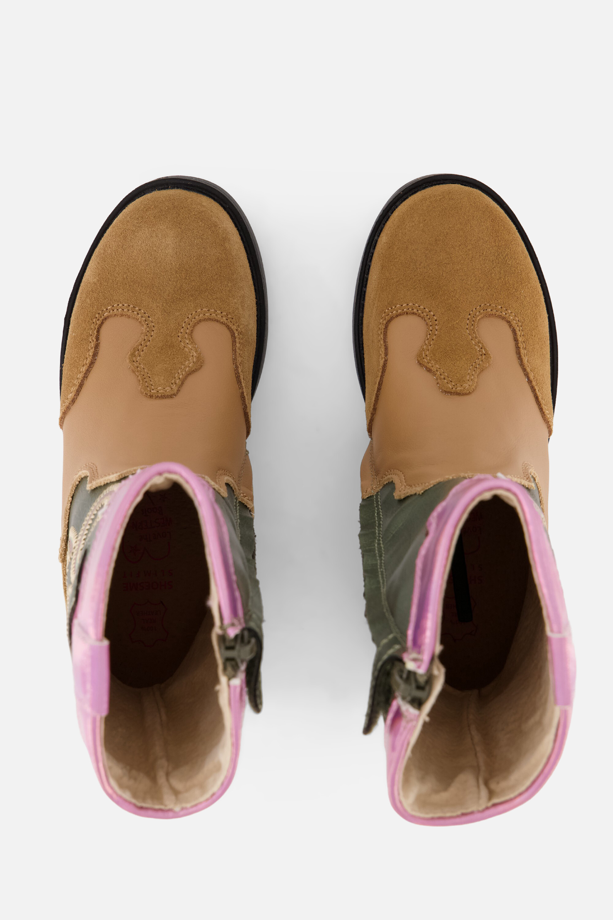Shoesme Giddy Up Laarzen cognac Leer afbeelding 2