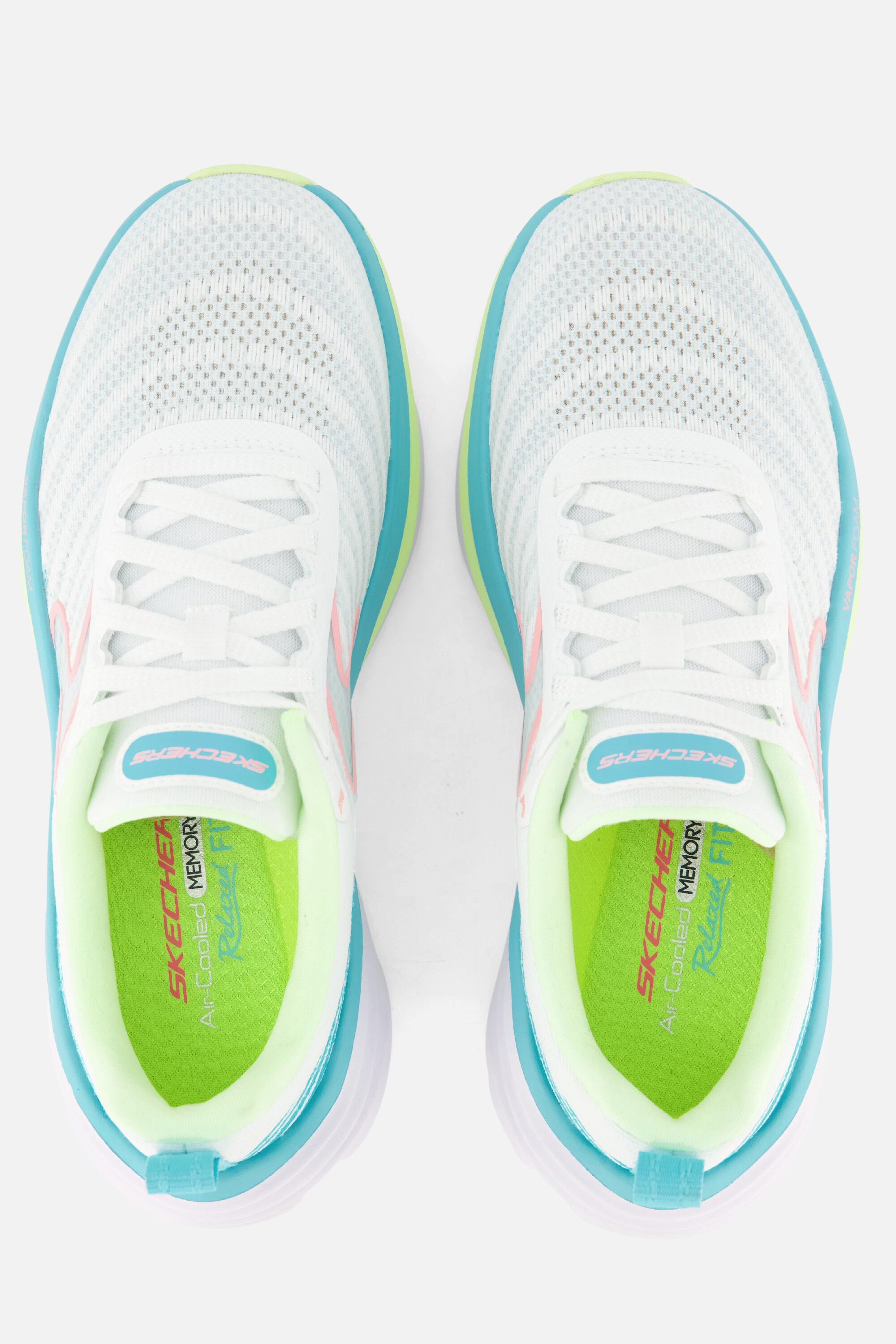 Skechers D'Lux Vapor Sneakers wit Synthetisch afbeelding 3