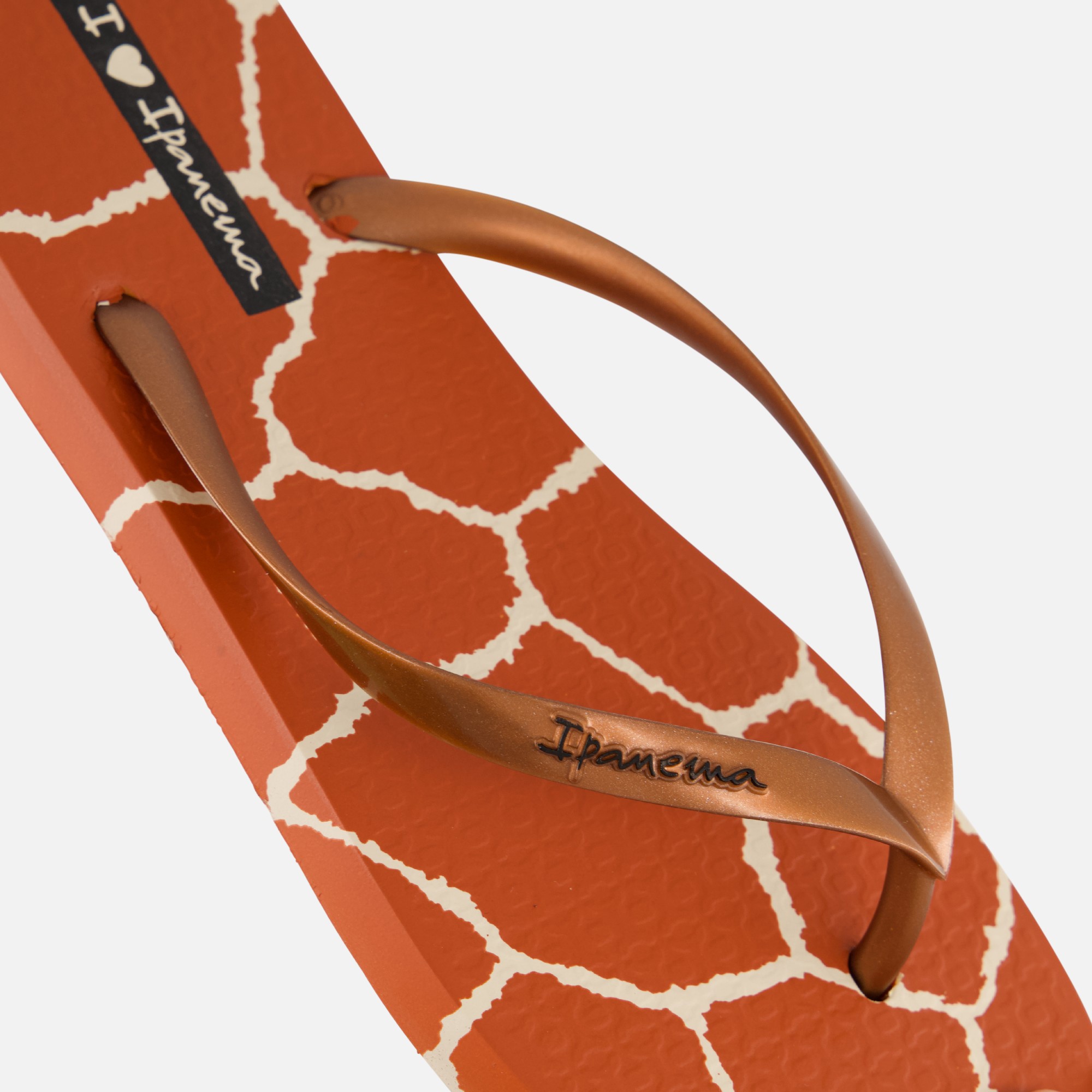 Ipanema I Love Safari Slippers bruin Rubber afbeelding 4