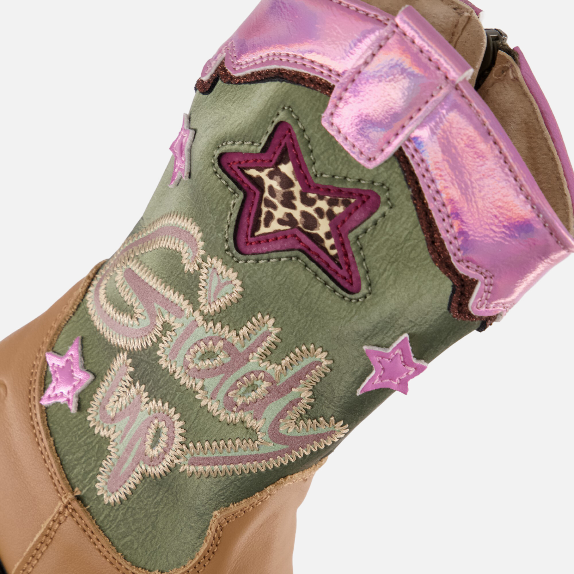Shoesme Giddy Up Laarzen cognac Leer afbeelding 4