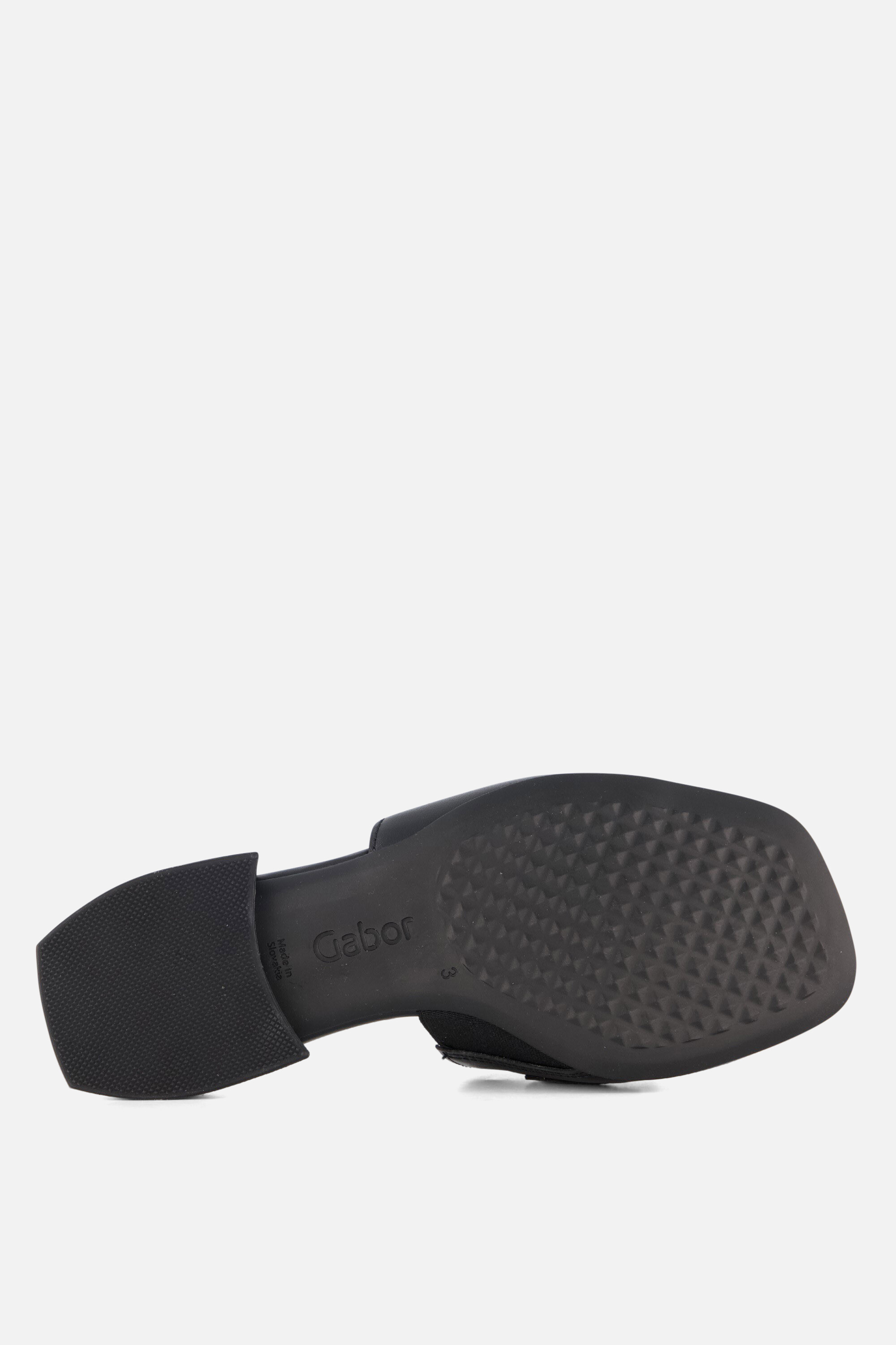 Gabor Slippers zwart Textiel afbeelding 2