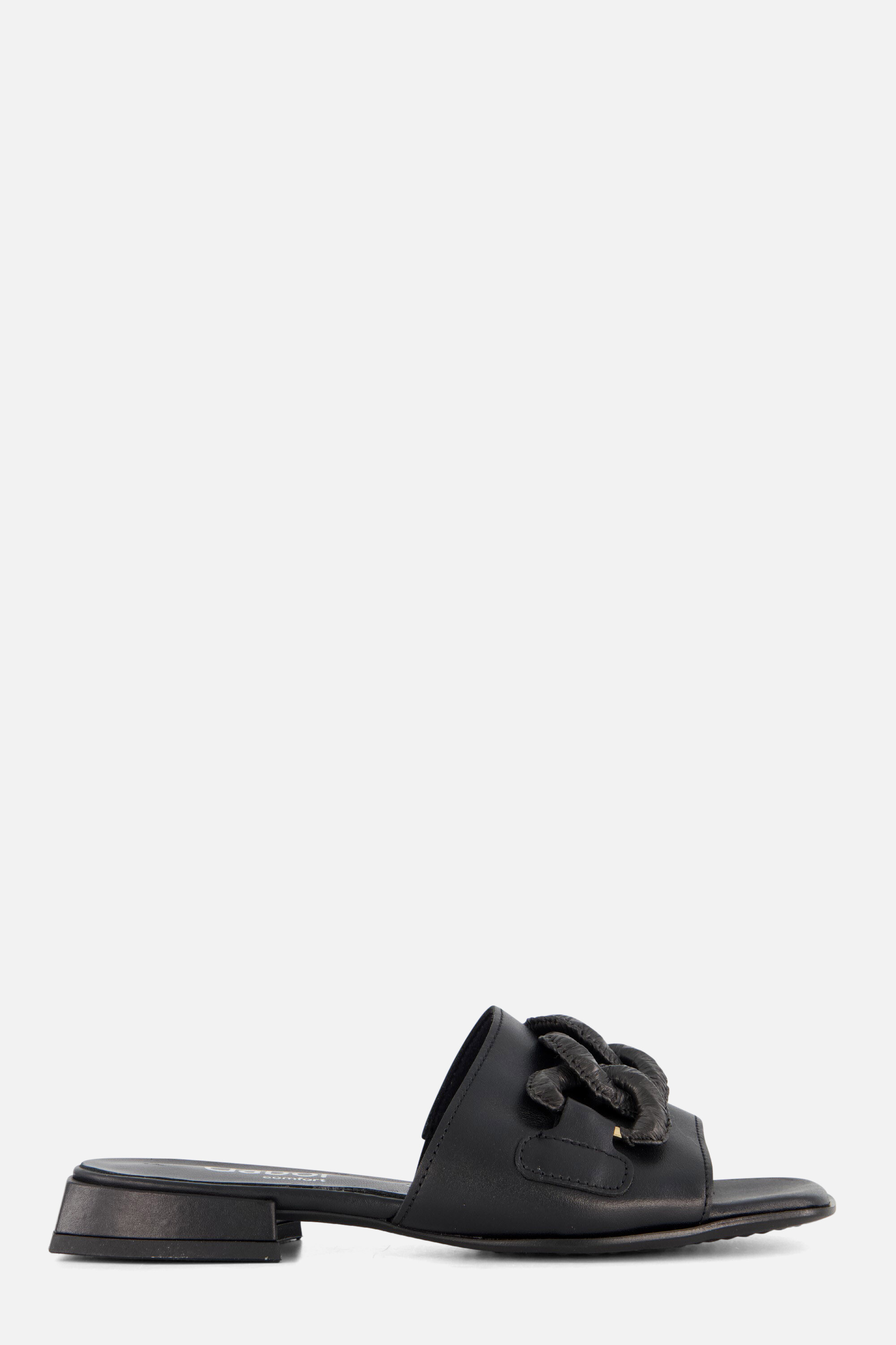 Gabor Slippers zwart Textiel afbeelding 4