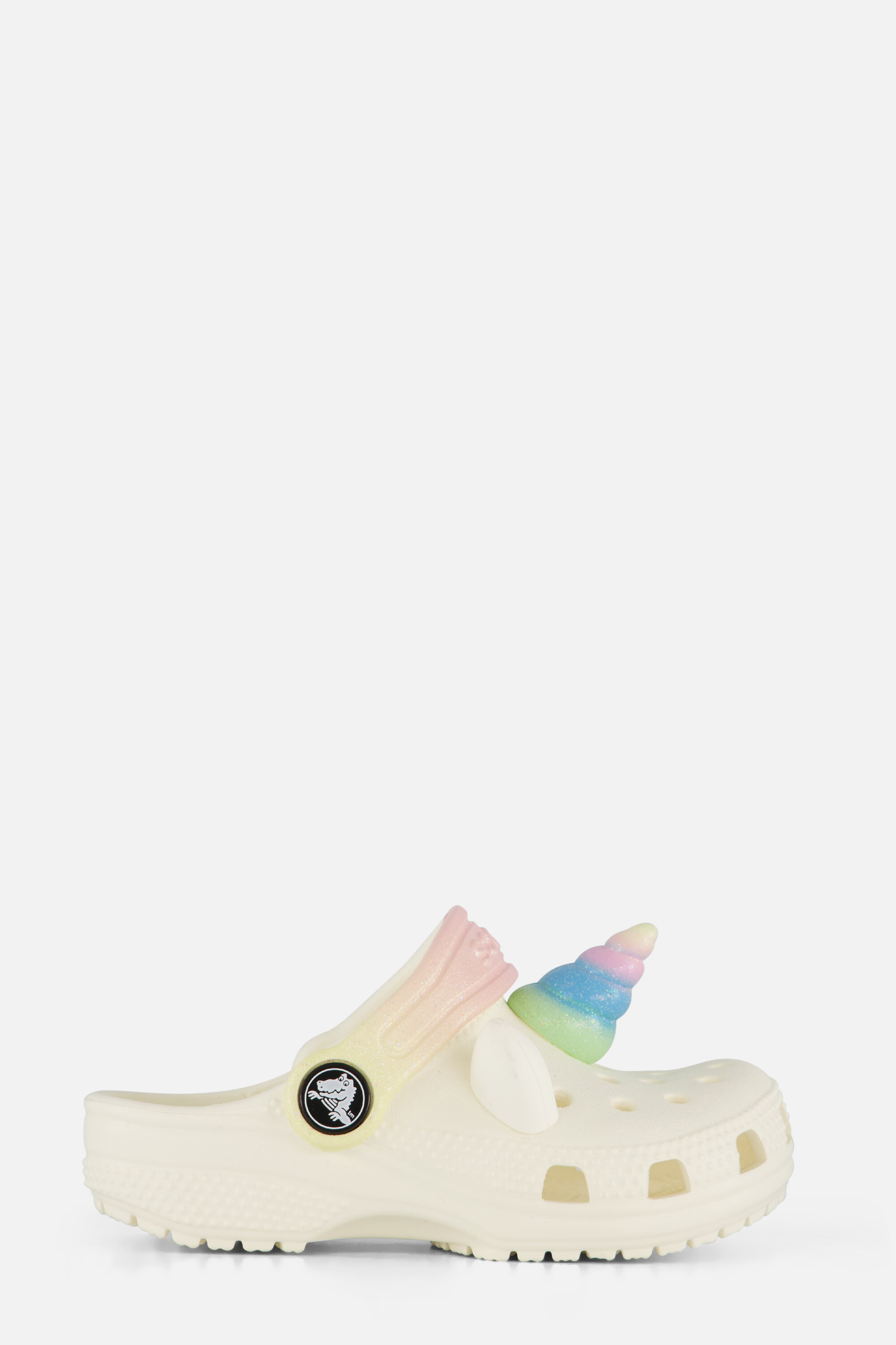 Crocs Classic Rainbow Unicorn Clogs Slippers wit afbeelding 4