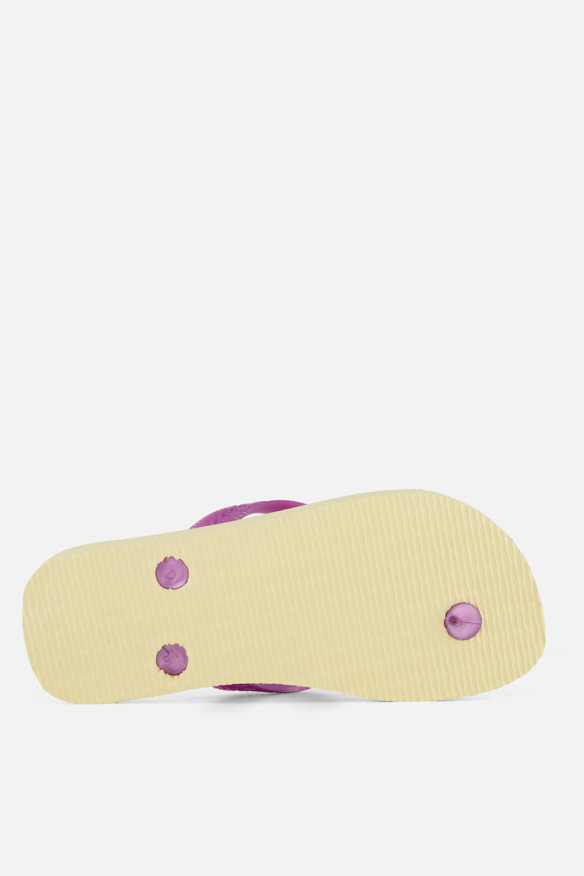 Havaianas Kids Flores Slippers paars Rubber afbeelding 2