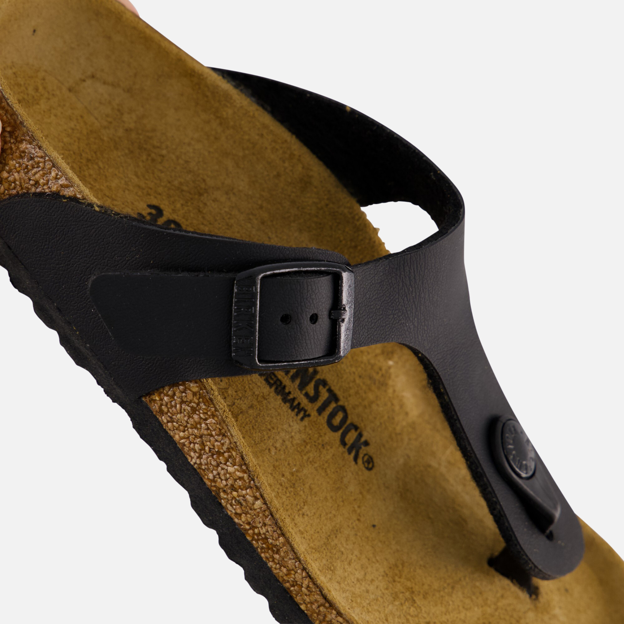 Birkenstock Gizeh Slippers zwart afbeelding 3