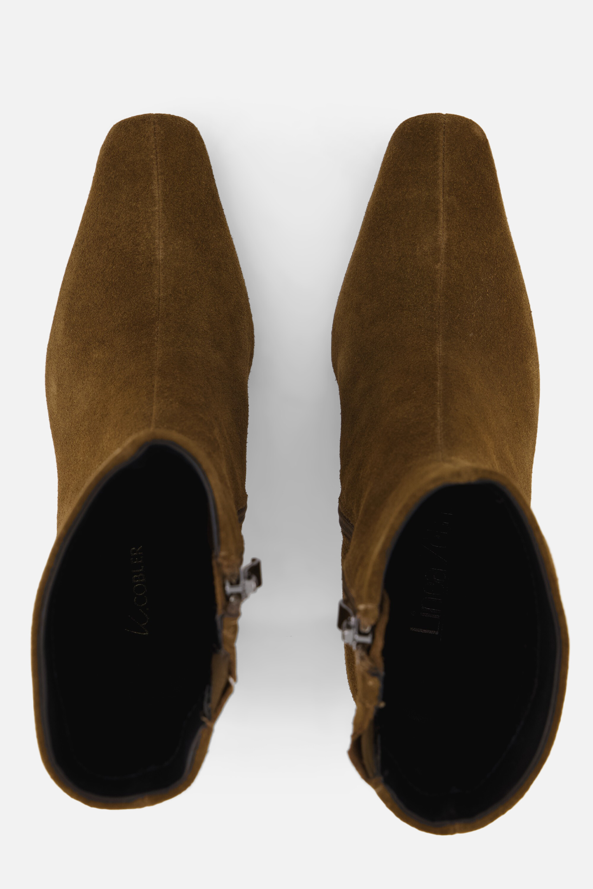 Linea Zeta Enkellaarsjes bruin Suede afbeelding 2