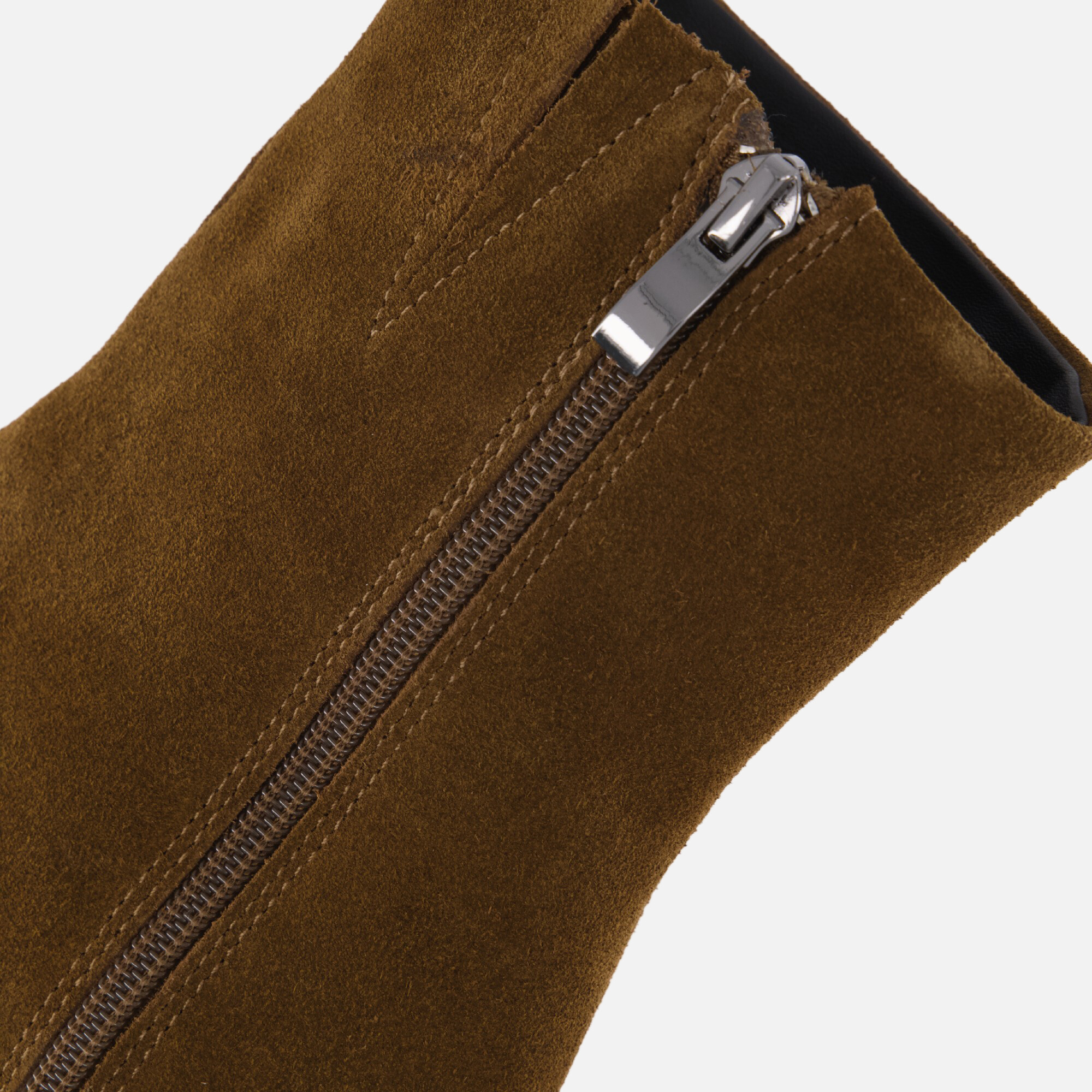 Linea Zeta Enkellaarsjes bruin Suede afbeelding 4