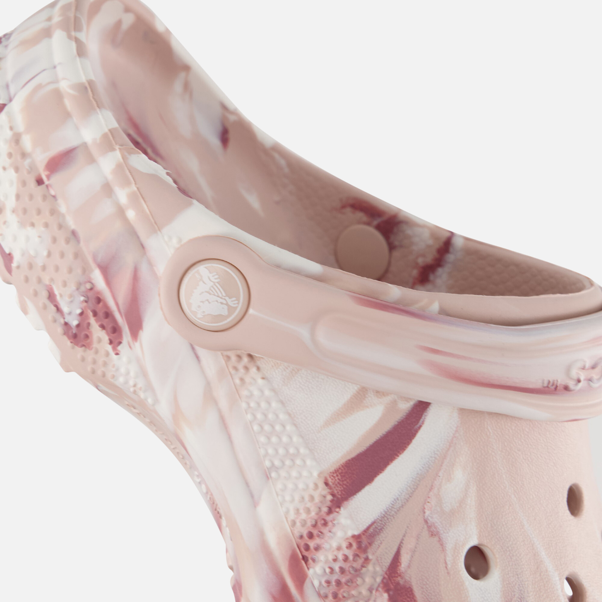 Crocs Classic Marbled Clogs slippers roze afbeelding 3