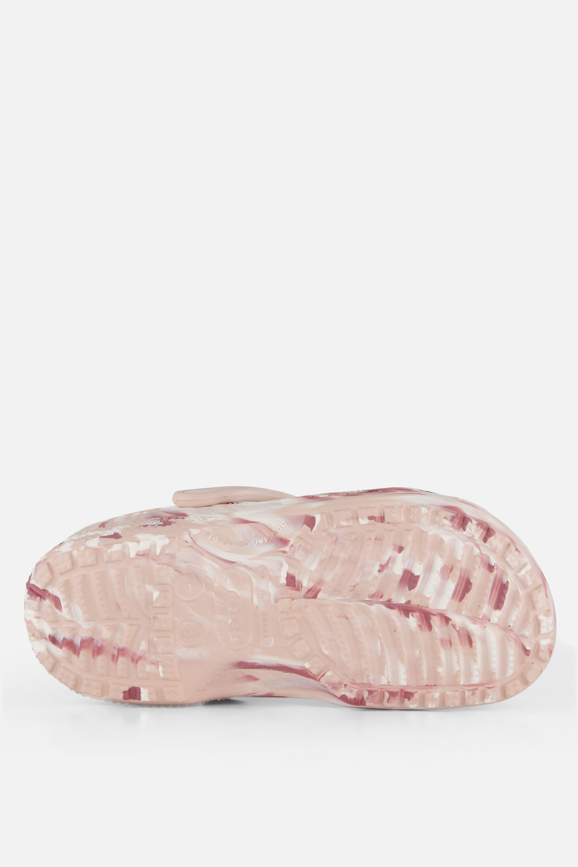 Crocs Classic Marbled Clogs slippers roze afbeelding 2