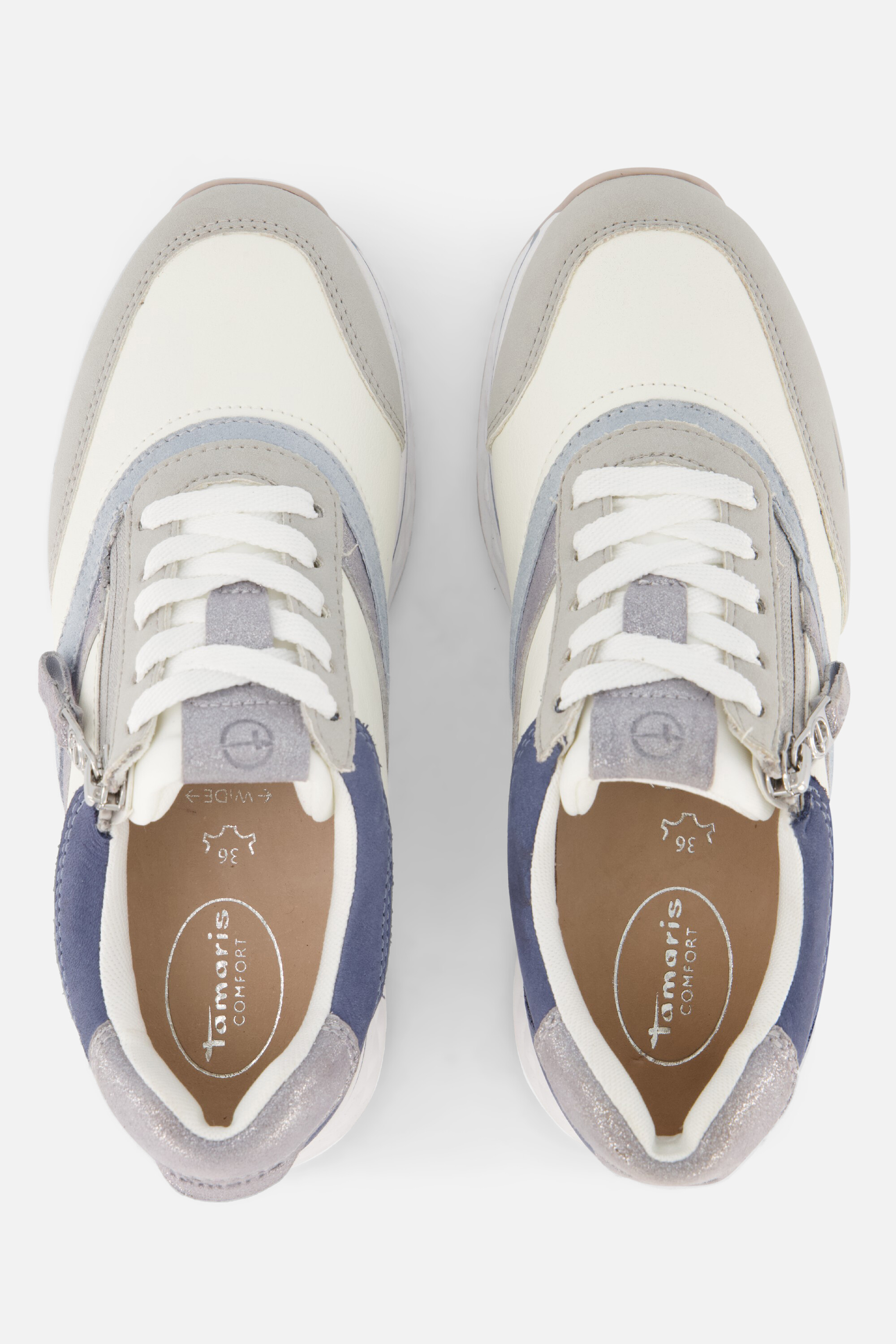 Sneakers Comfort Tamaris blauw Synthetisch afbeelding 3