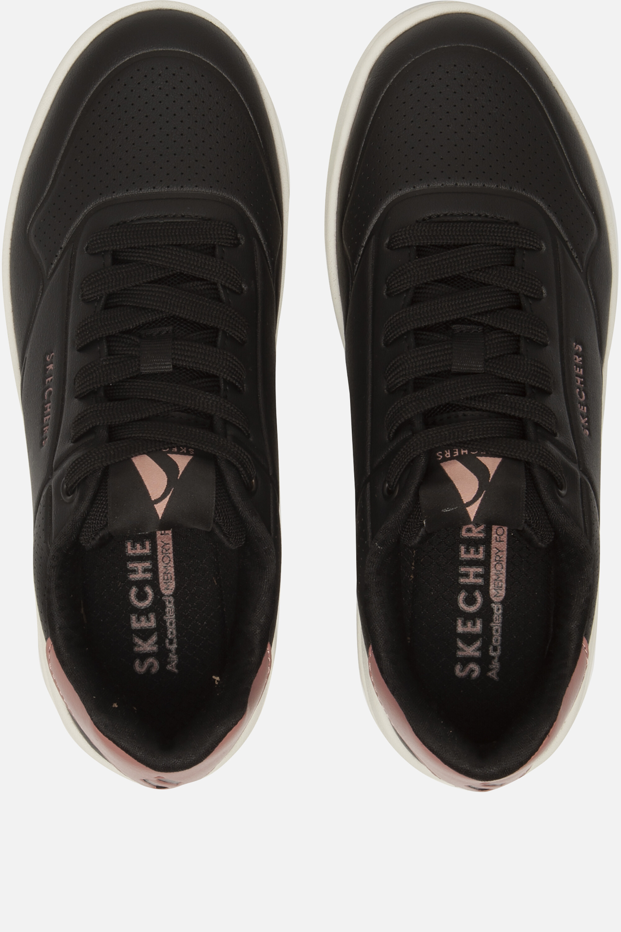 Skechers Uno Court Fast Break Sneakers zwart afbeelding 2