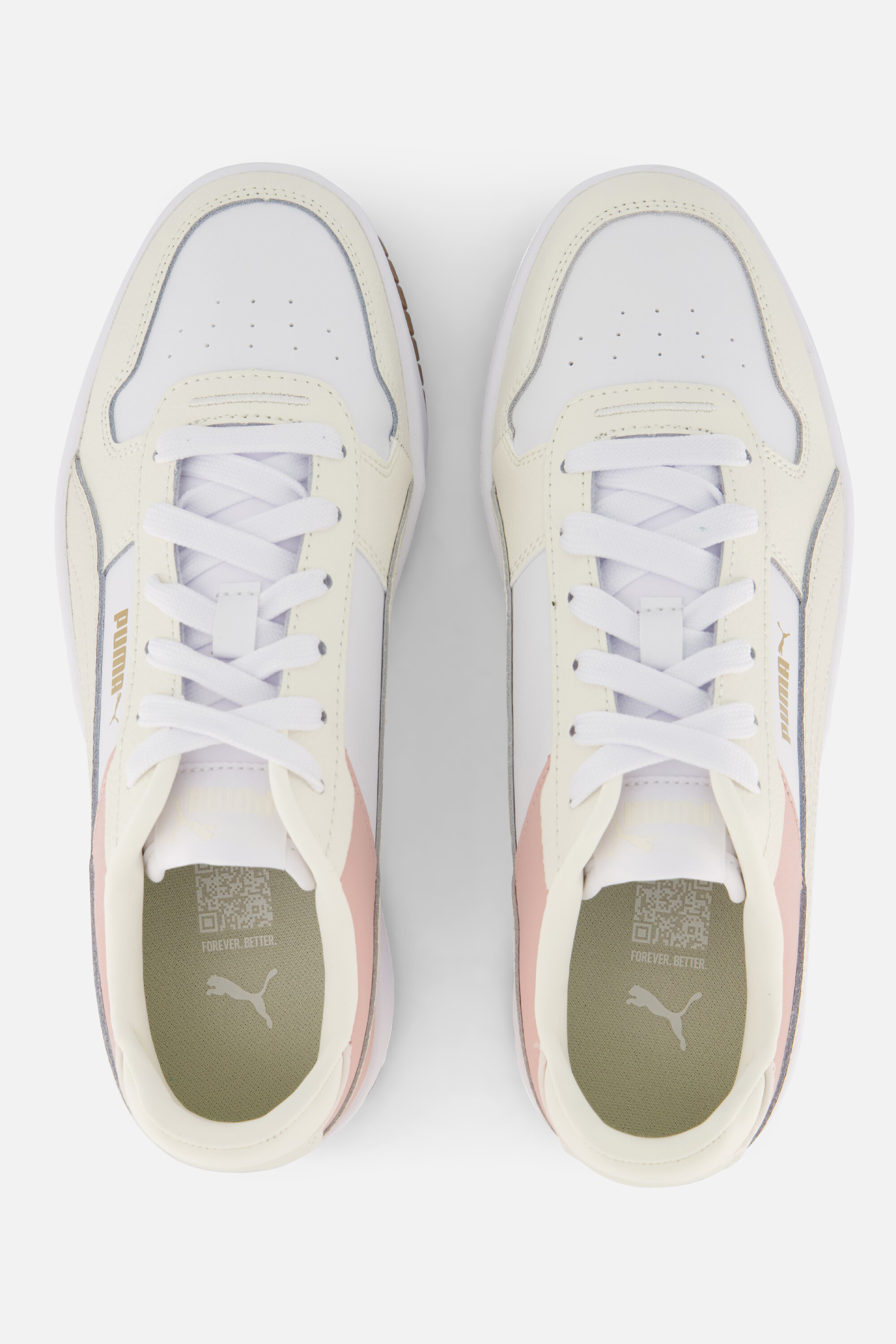 Puma Carina Street Sneakers beige Leer afbeelding 2