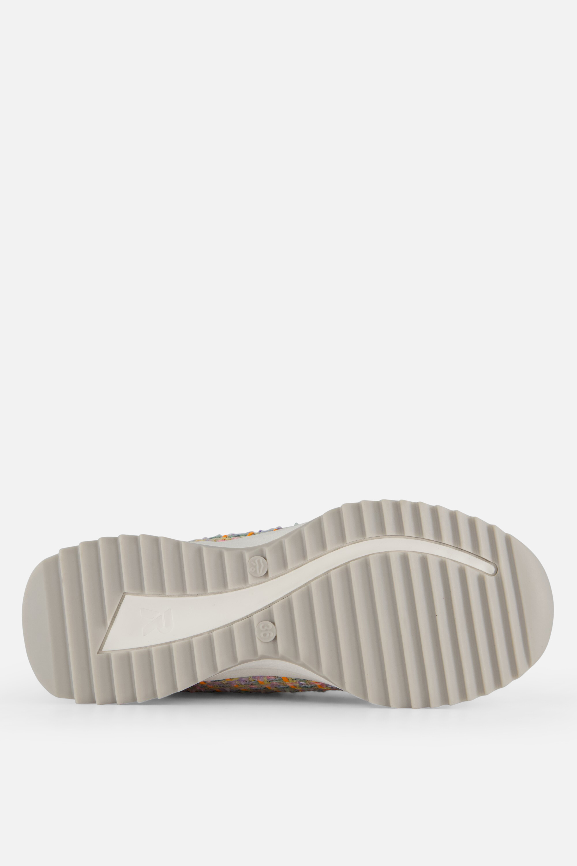 Rieker Evolution Sneakers paars Textiel afbeelding 3