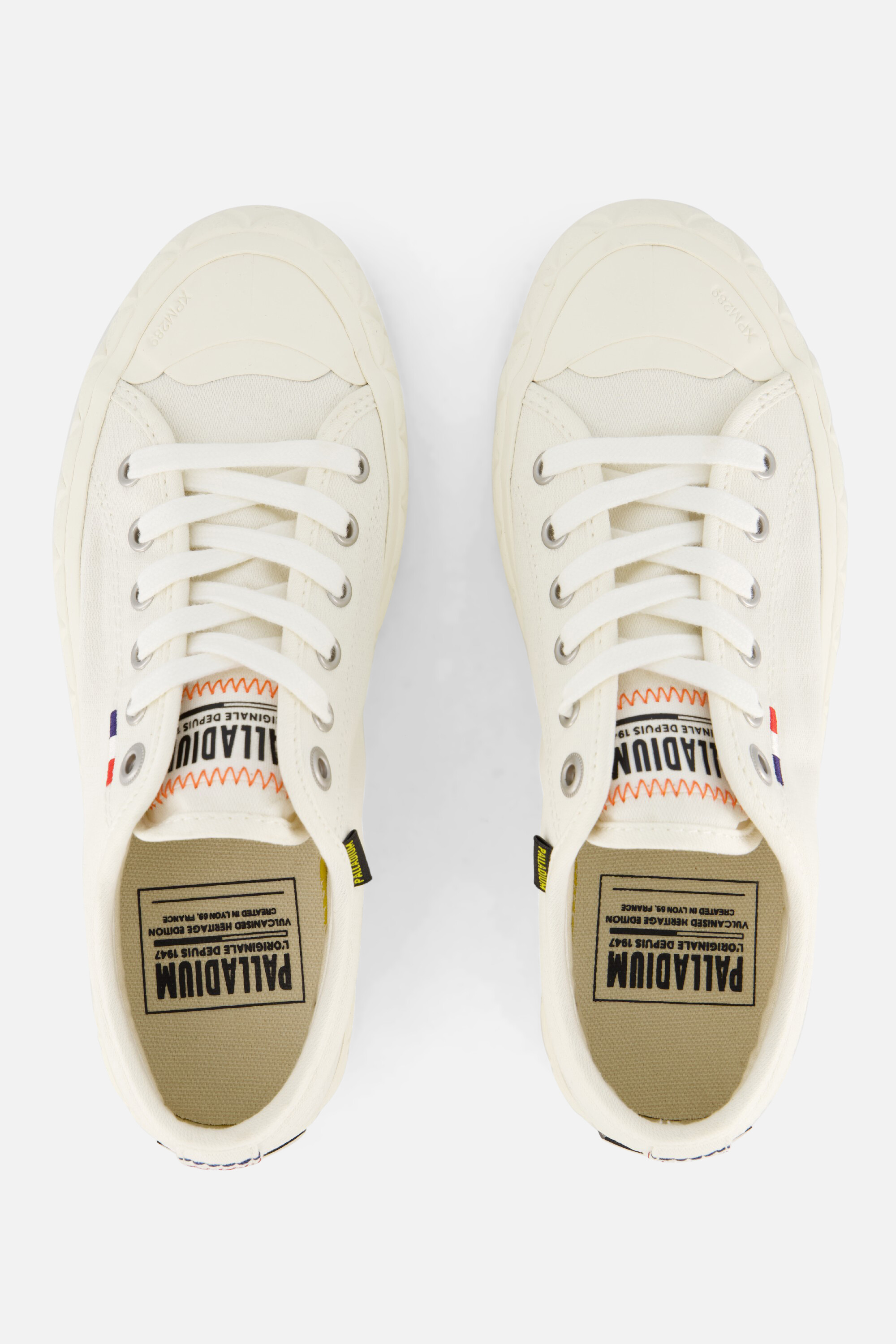 Palladium Palla Ace Low Sneakers wit Canvas afbeelding 2