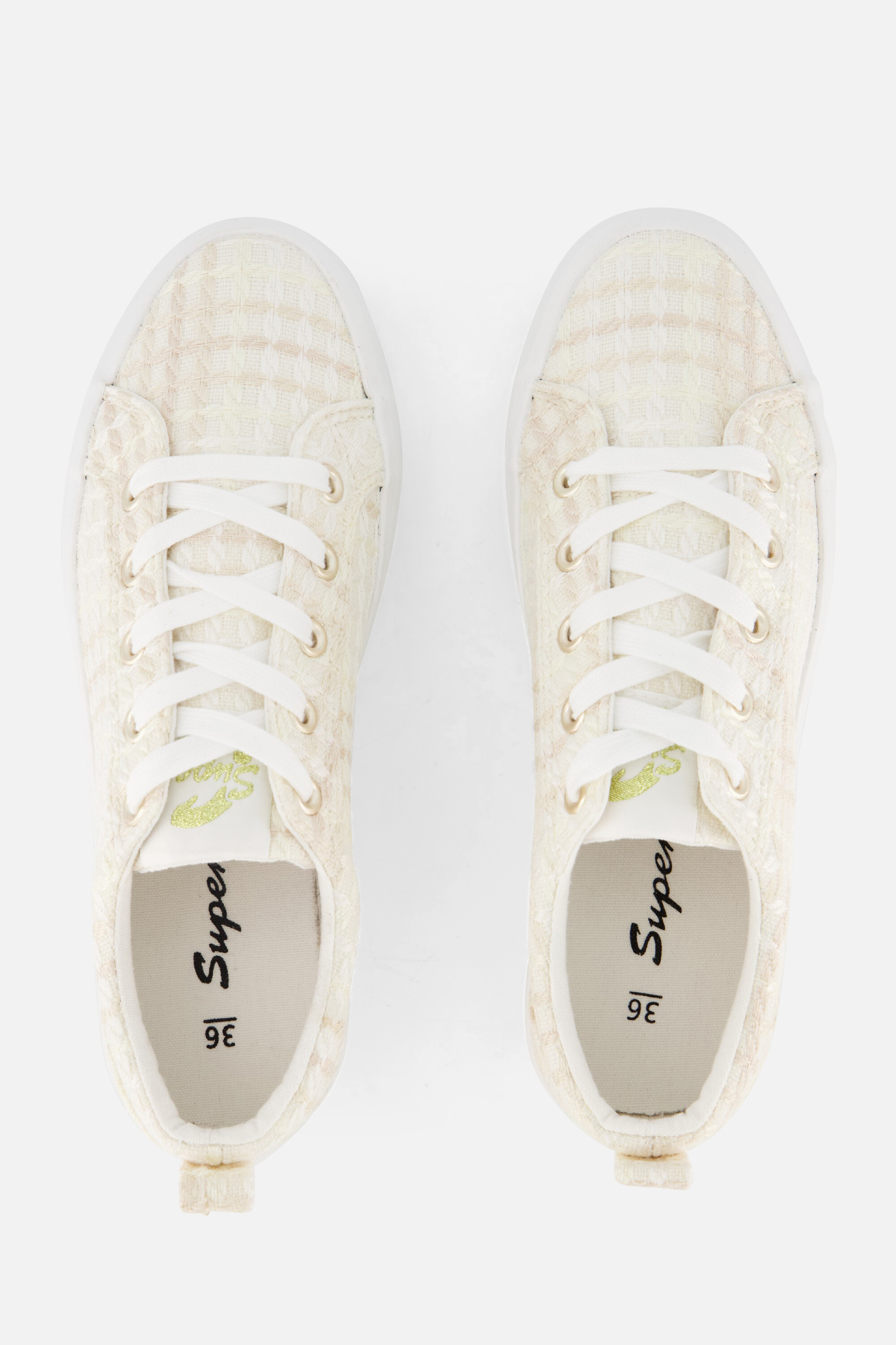Supercracks Sneakers blauw Canvas afbeelding 2