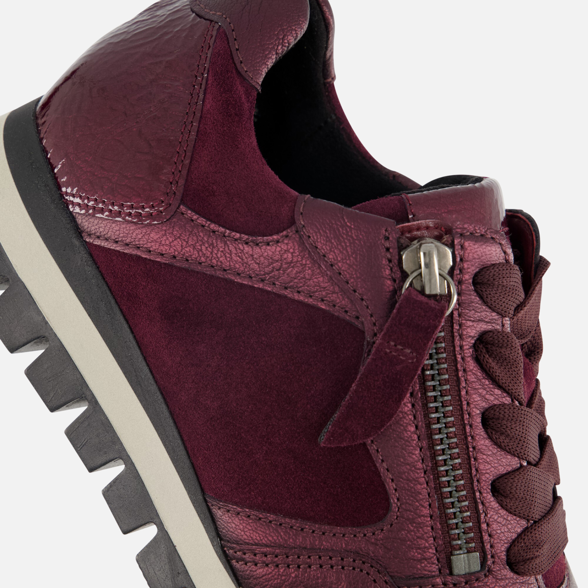 Gabor Sneakers rood Suede afbeelding 4