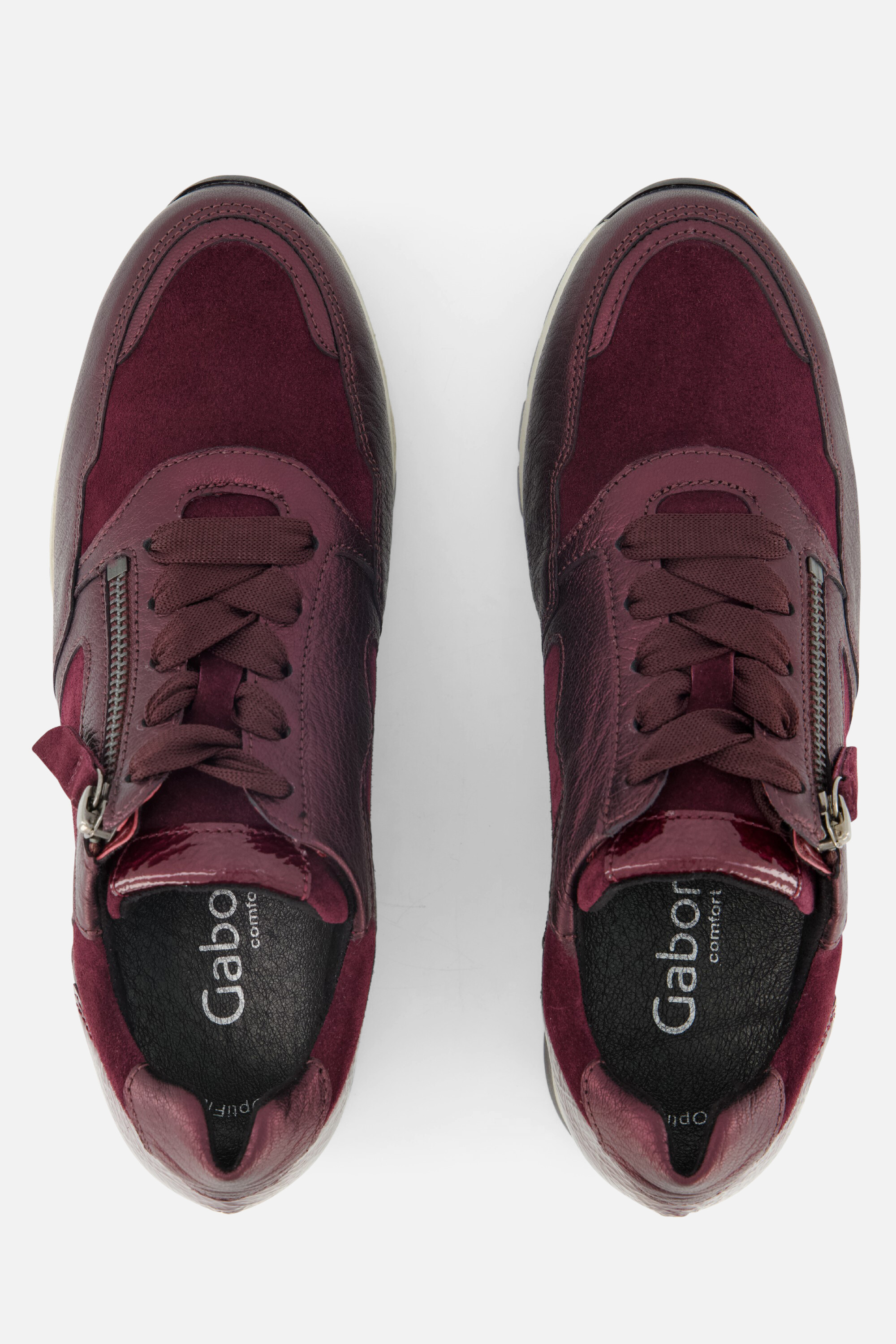 Gabor Sneakers rood Suede afbeelding 2