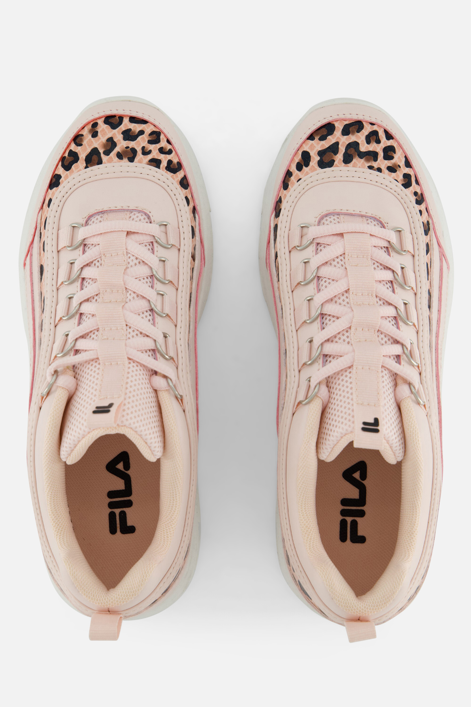 Fila Strada Sneakers roze Imitatieleer afbeelding 2