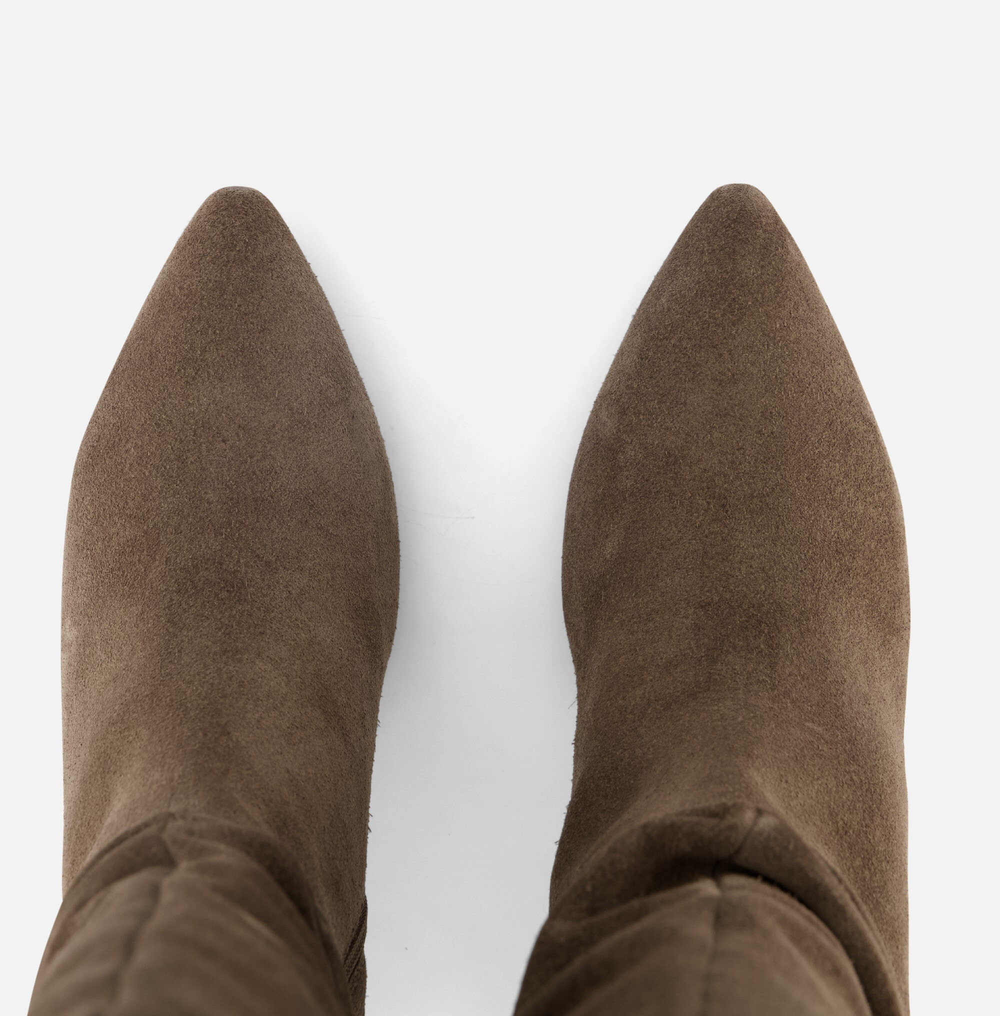 Linea Zeta Hoge laarzen taupe Suede afbeelding 2