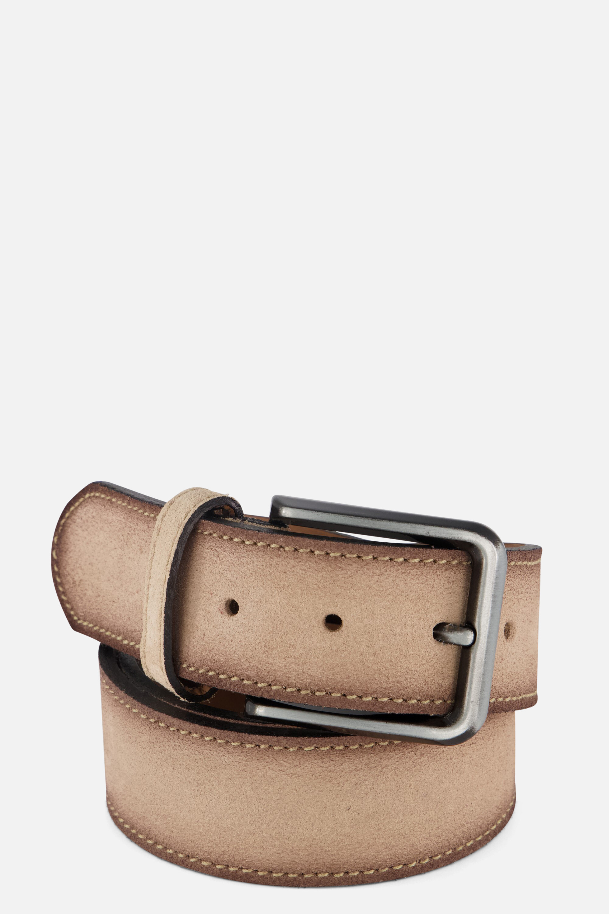 Ziengs Riem beige Leer afbeelding 2