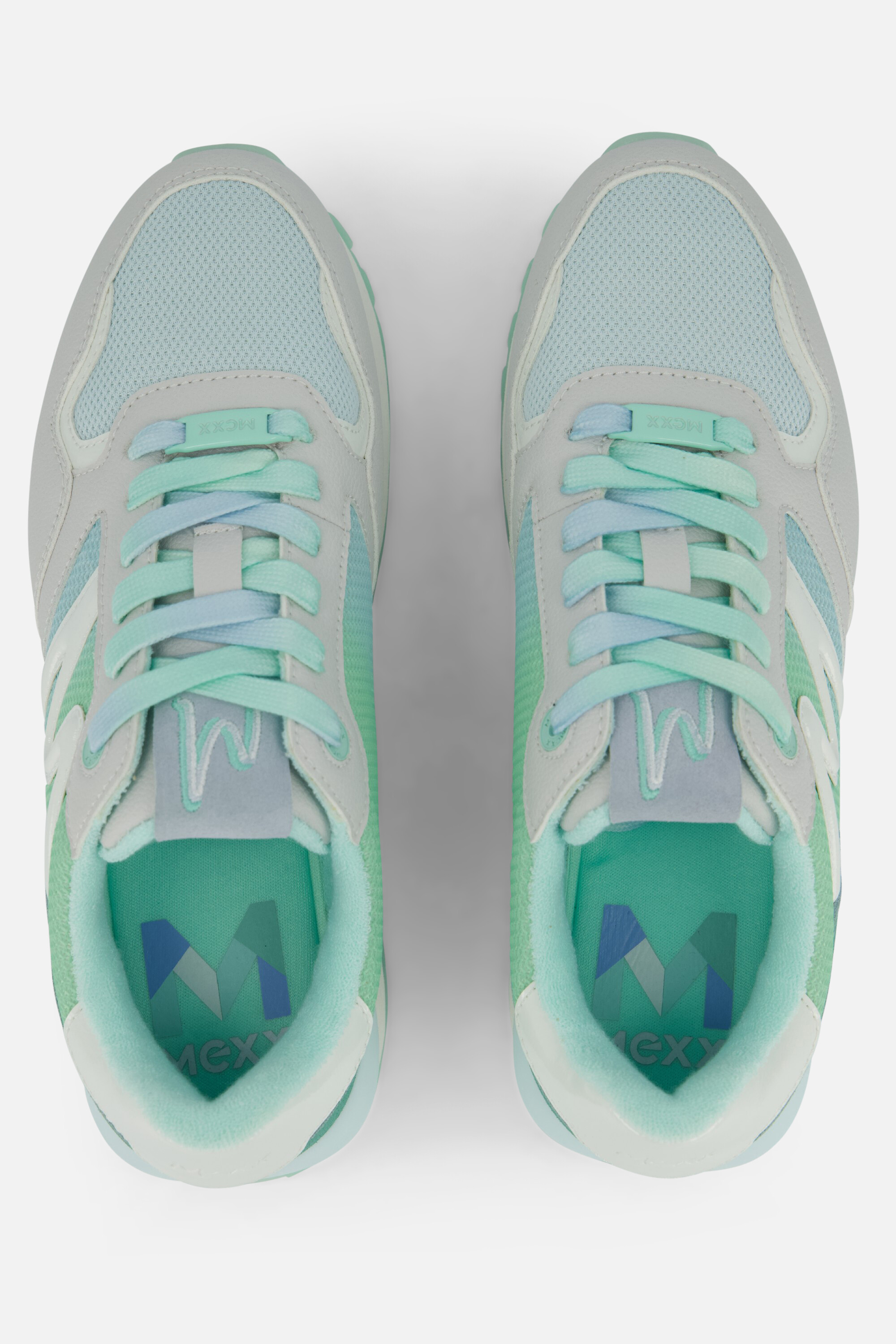 Mexx Juju Sneakers groen Textiel afbeelding 2