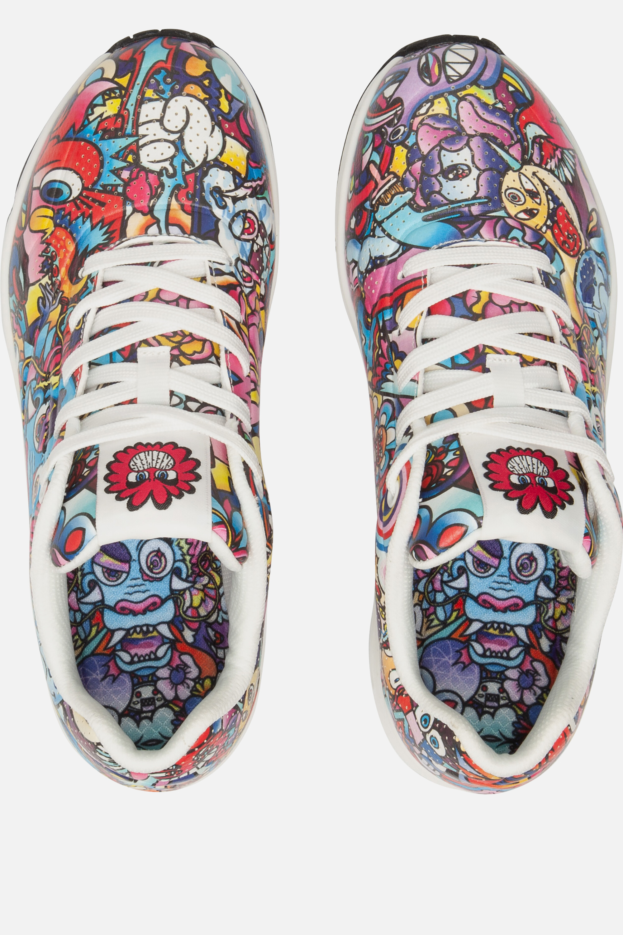 Skechers Uno Vexx Color Doodle Sneakers rood afbeelding 2