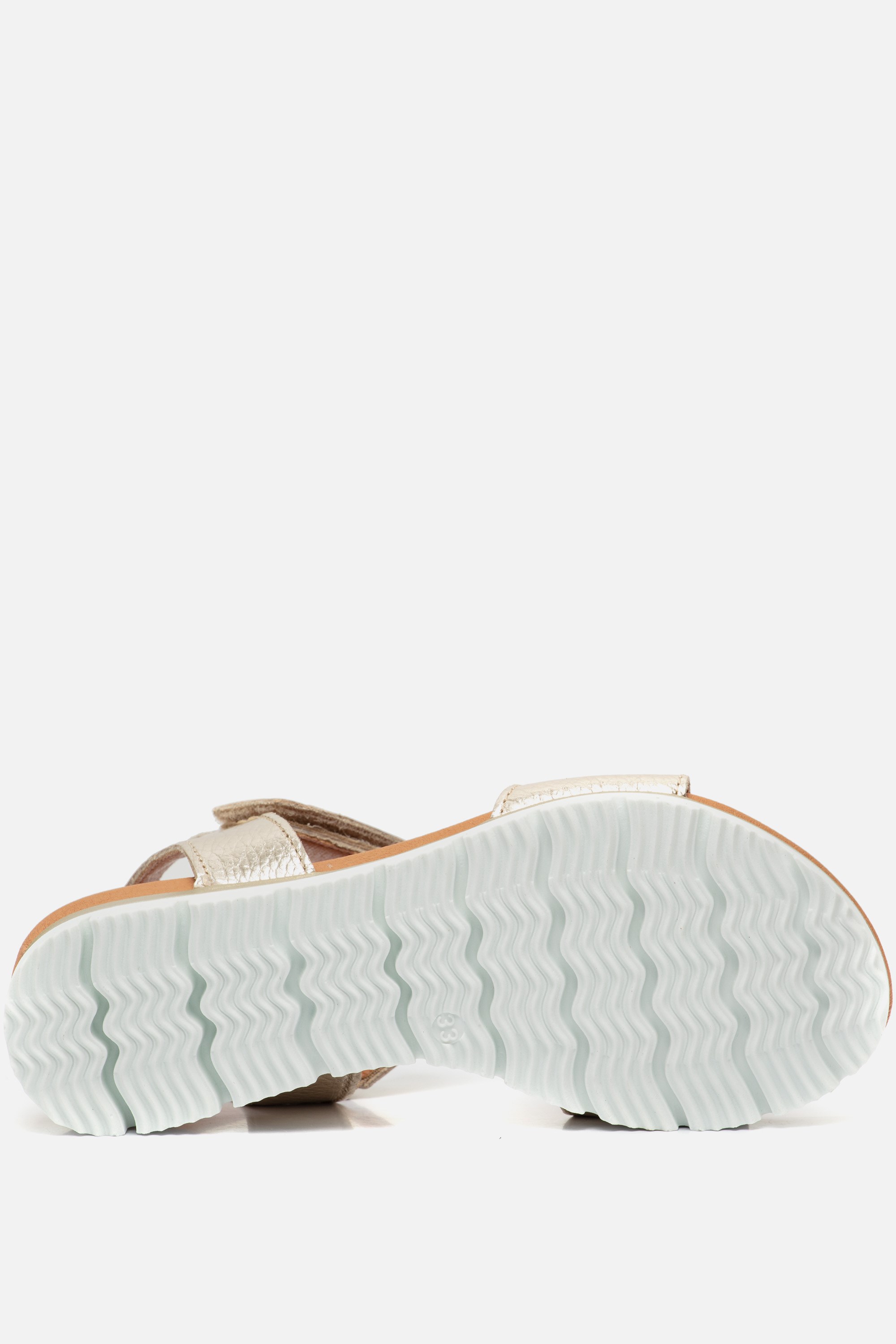 Giga Sandalen goud Leer afbeelding 2