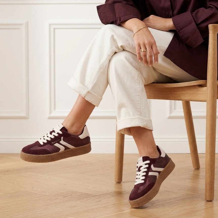 Tamaris Tamaris Sneakers bordeauxrood